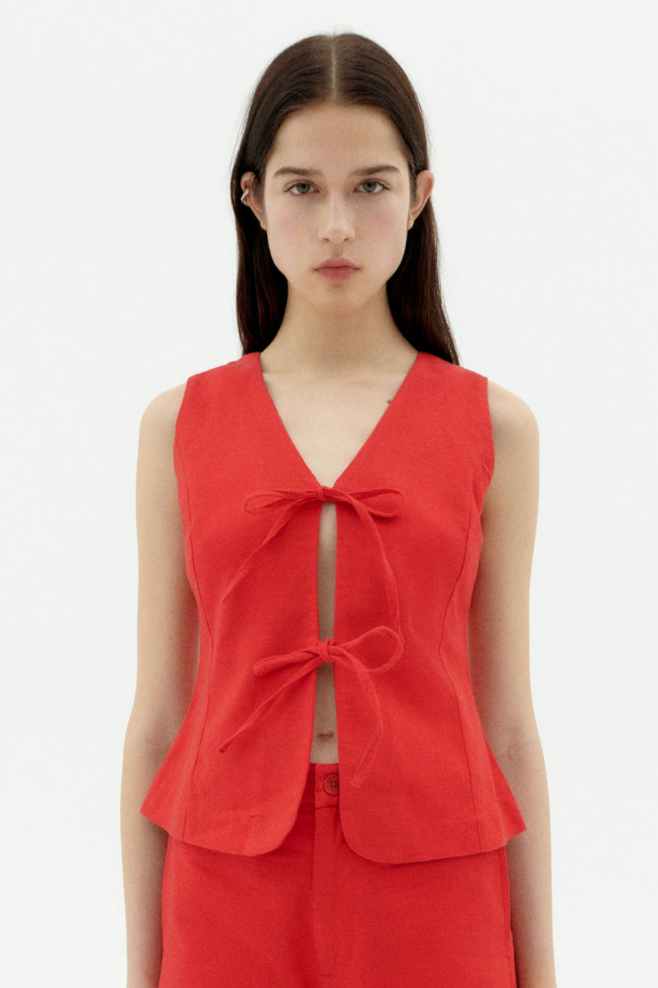 Thinking mu Damen vegan Oberteil Elise Rot