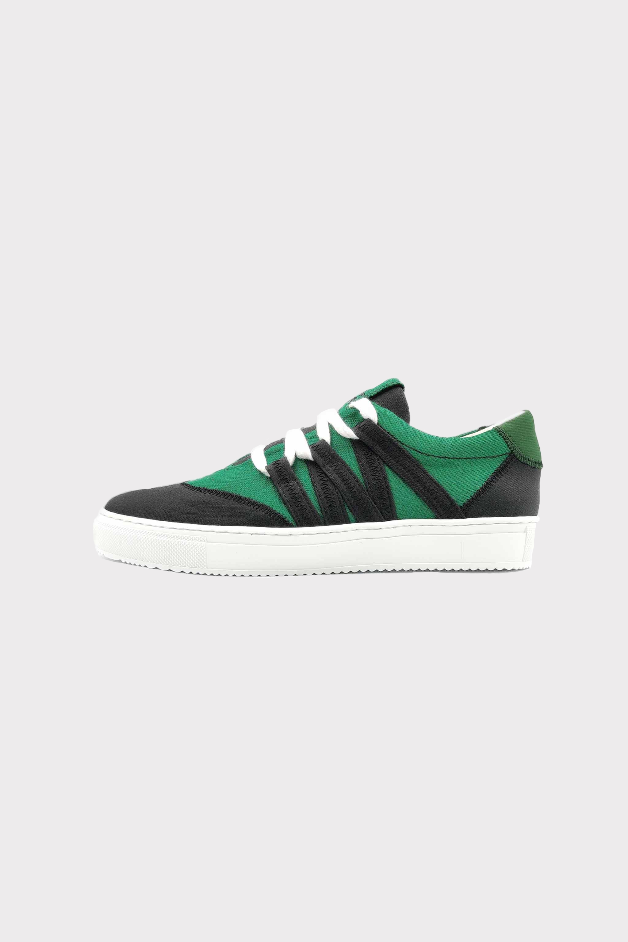 Image of VAER mannen vegan Sneakers Phoenix Groen/Wit