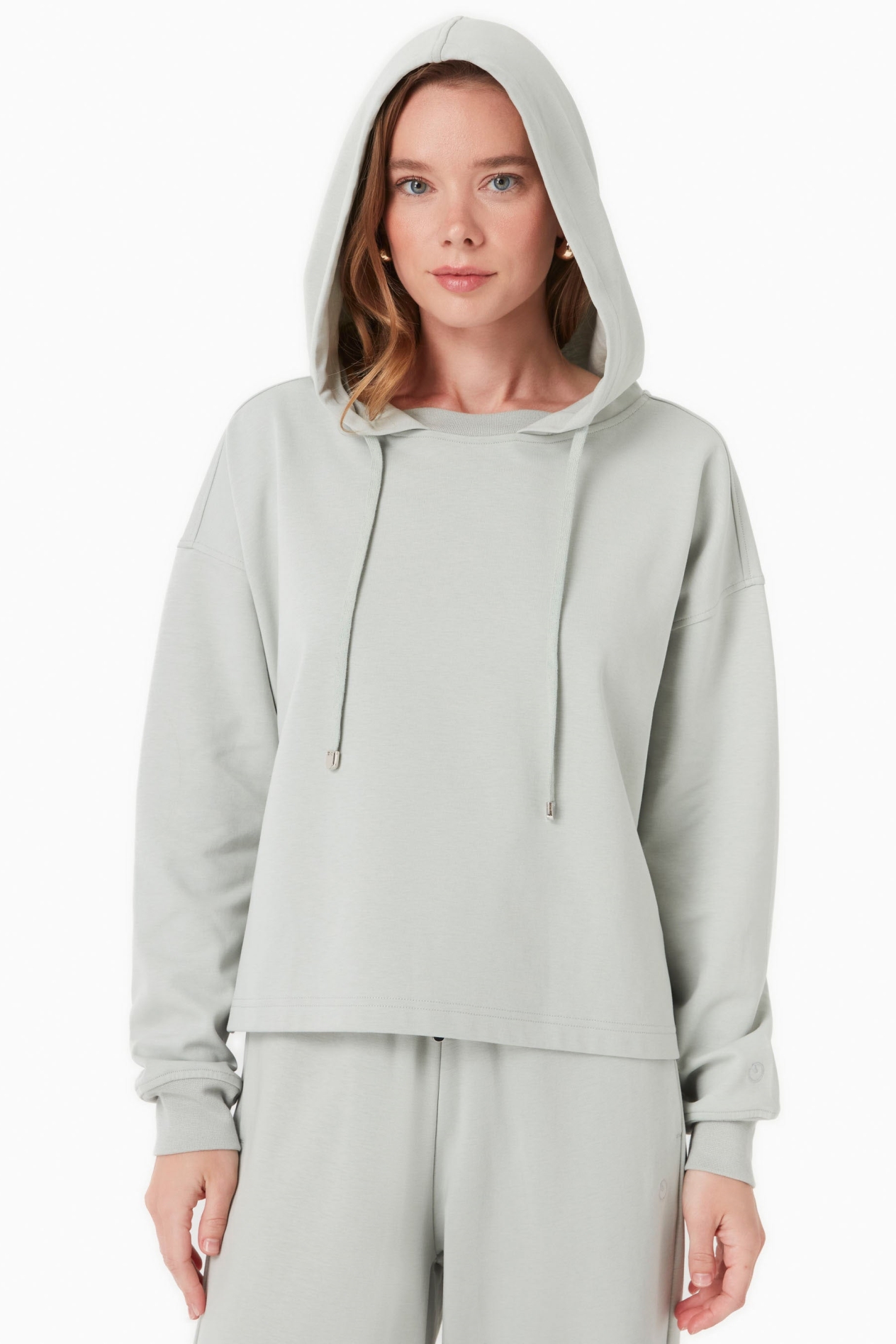 ORGANICATION Damen vegan Sweathoodie GrÃ¼nes Moos