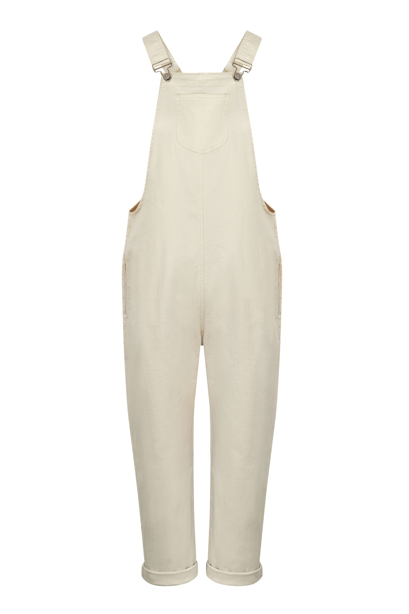 KOMODO womens vegan Joy Dungarees Cream