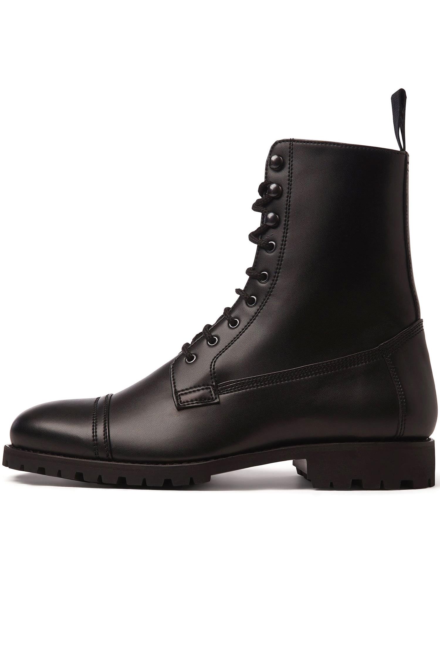 Image of Will's Vegan Store mannen vegan Goodyear Tactische Laarzen Zwart