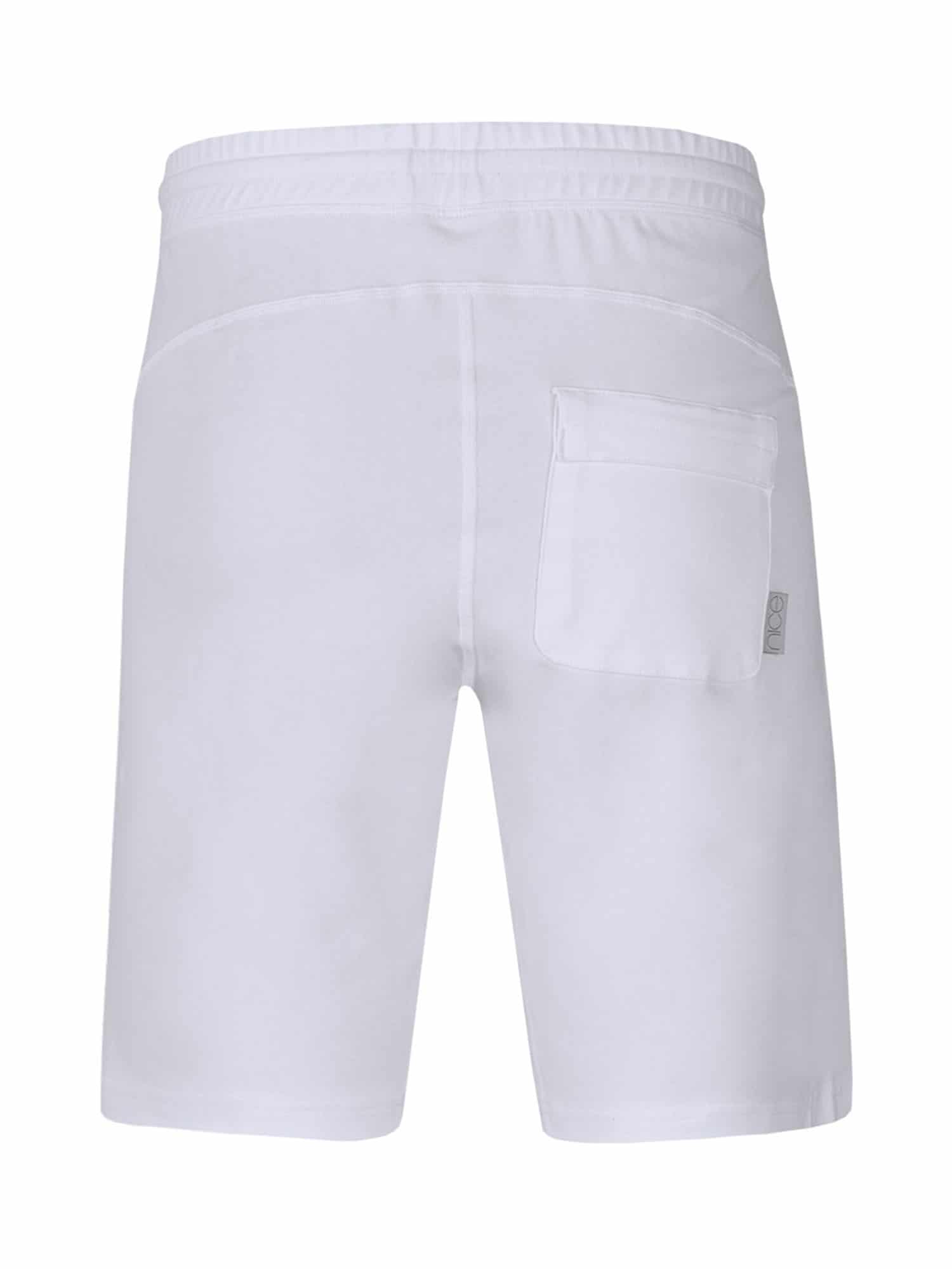 nice to meet me Classic Shorts White