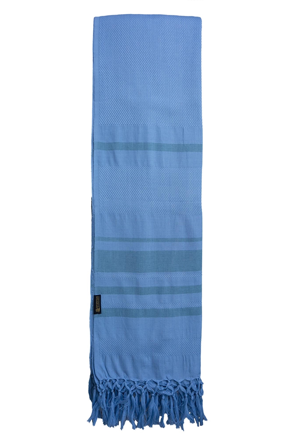nice to meet me unisex vegan Hammam Towel Garden Sky