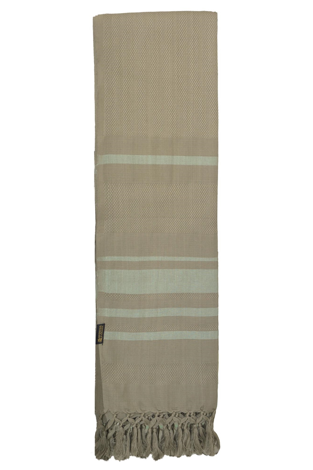 nice to meet me unisex vegan Hammam Towel Garden Earth