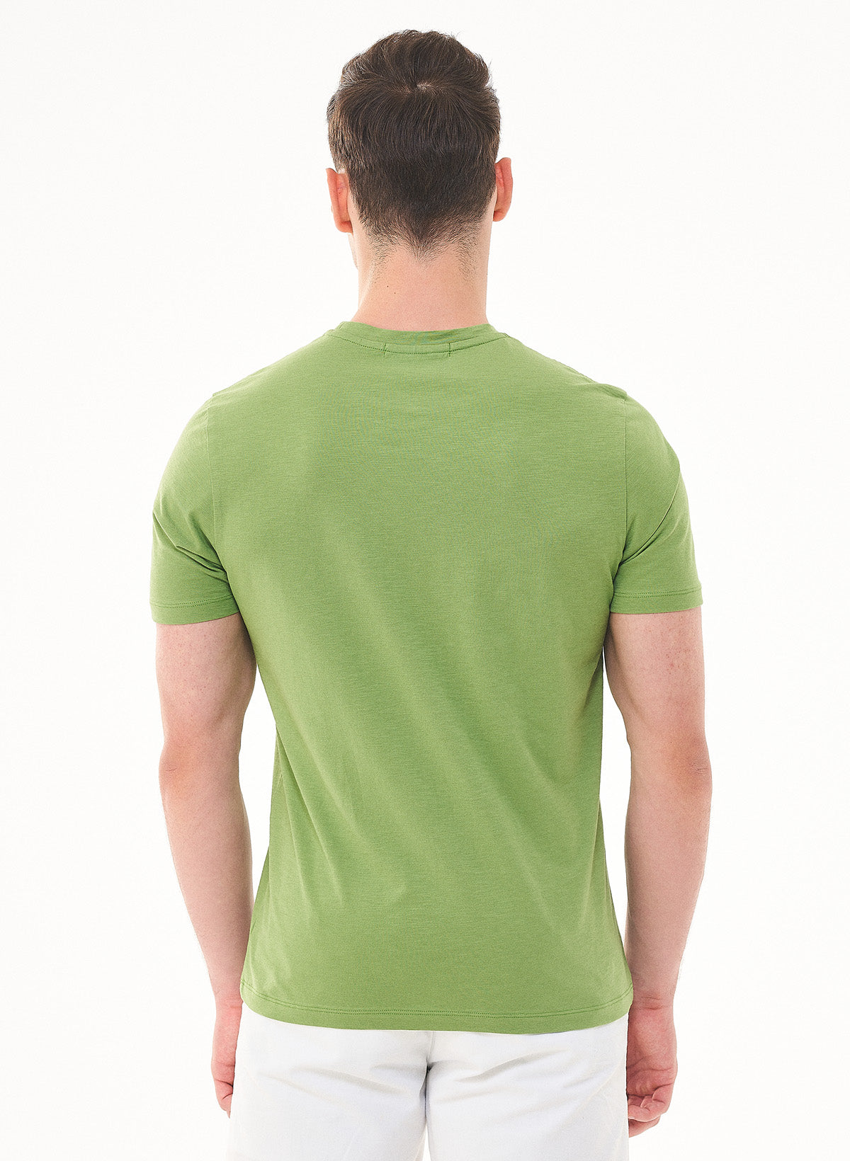 ORGANICATION Basic T-Shirt Grass Green