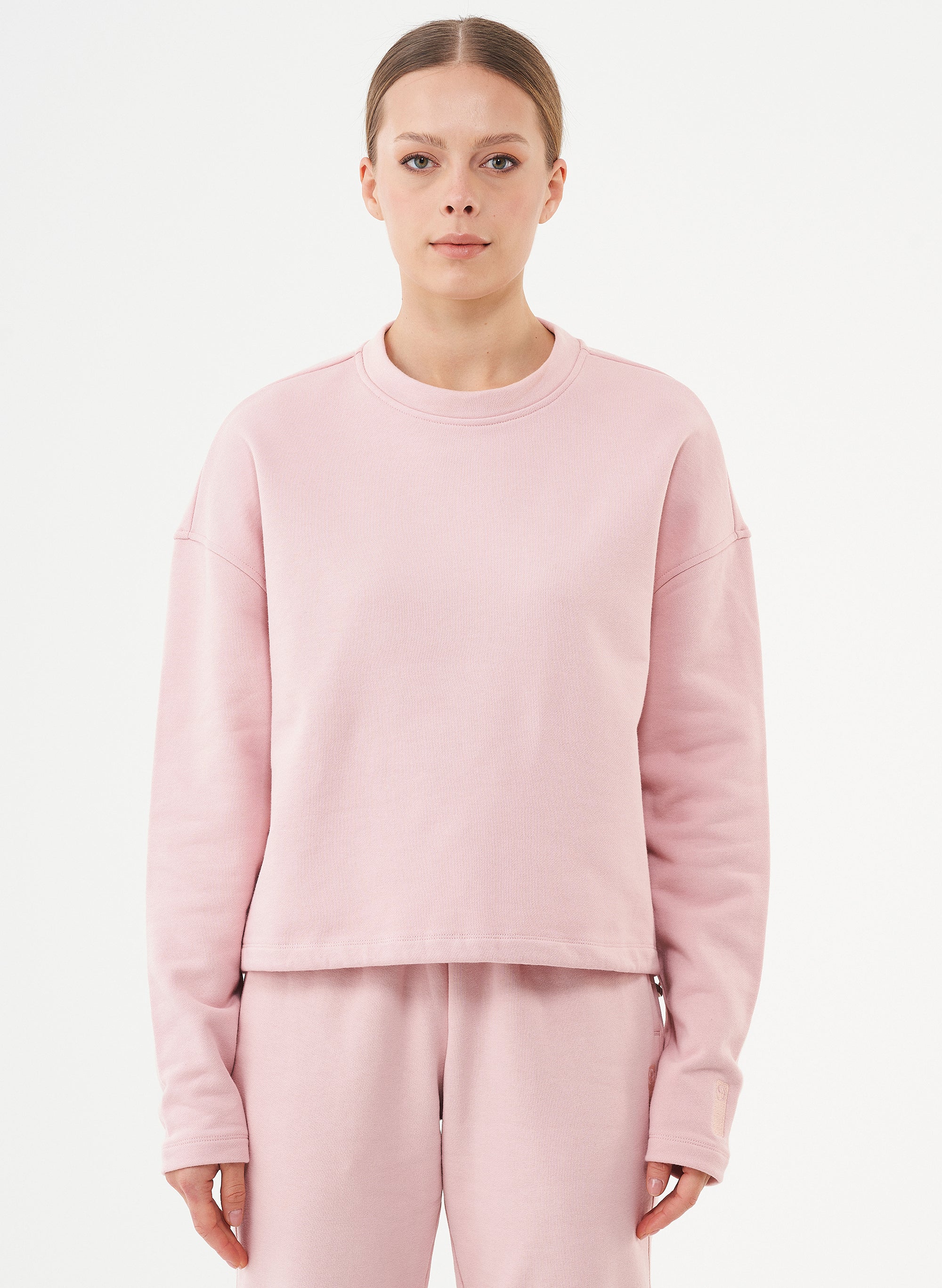 ORGANICATION Sweatshirt Seda Dusty Pink
