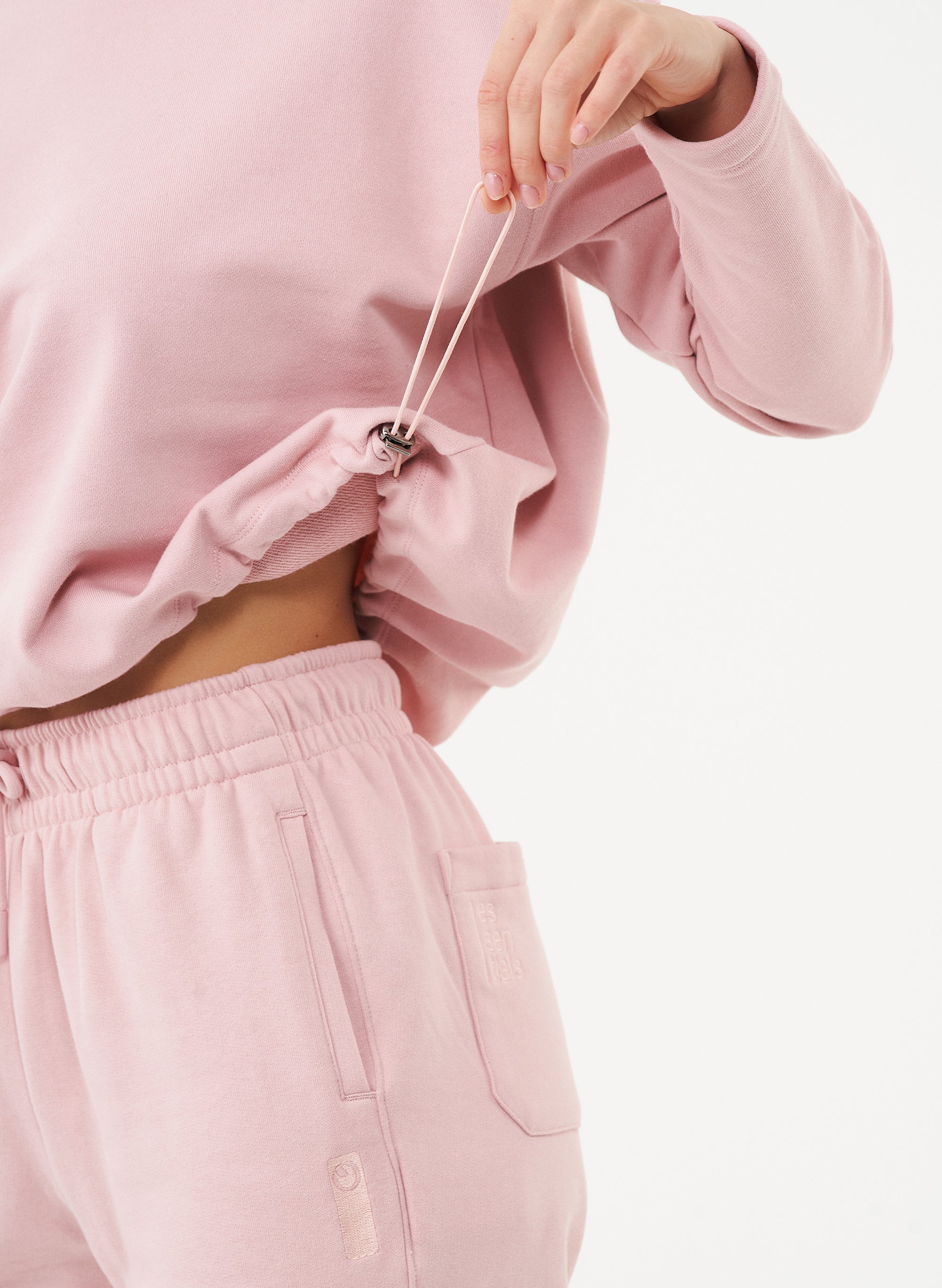 ORGANICATION Sweatshirt Seda Dusty Pink