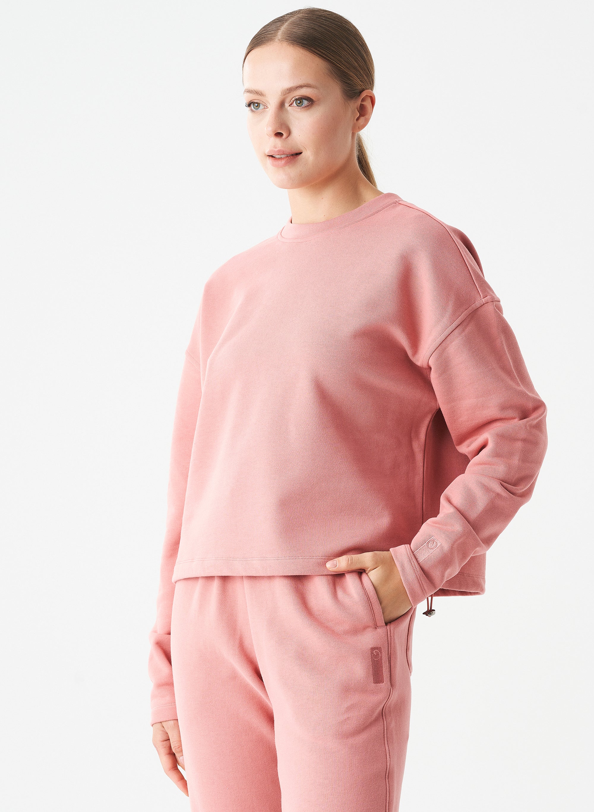 ORGANICATION Sweatshirt Seda Blush