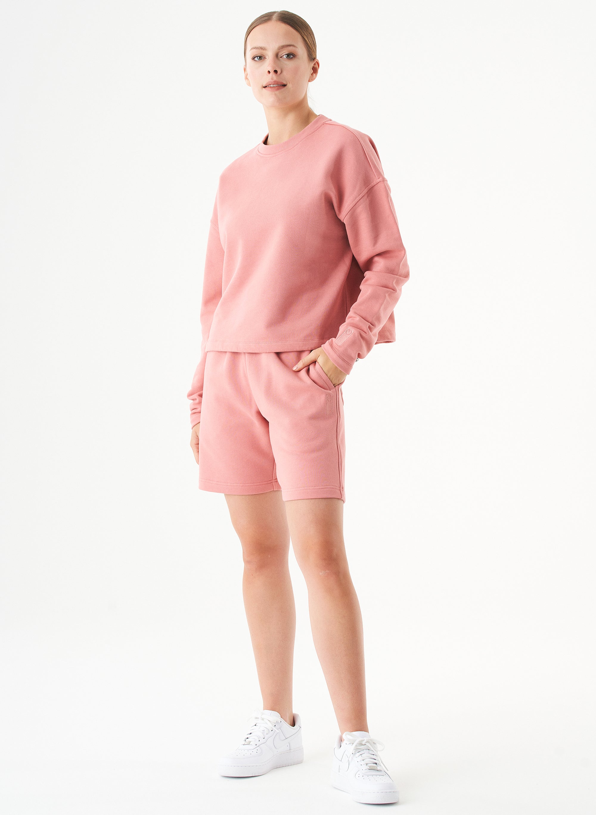 ORGANICATION Sweatshirt Seda Blush
