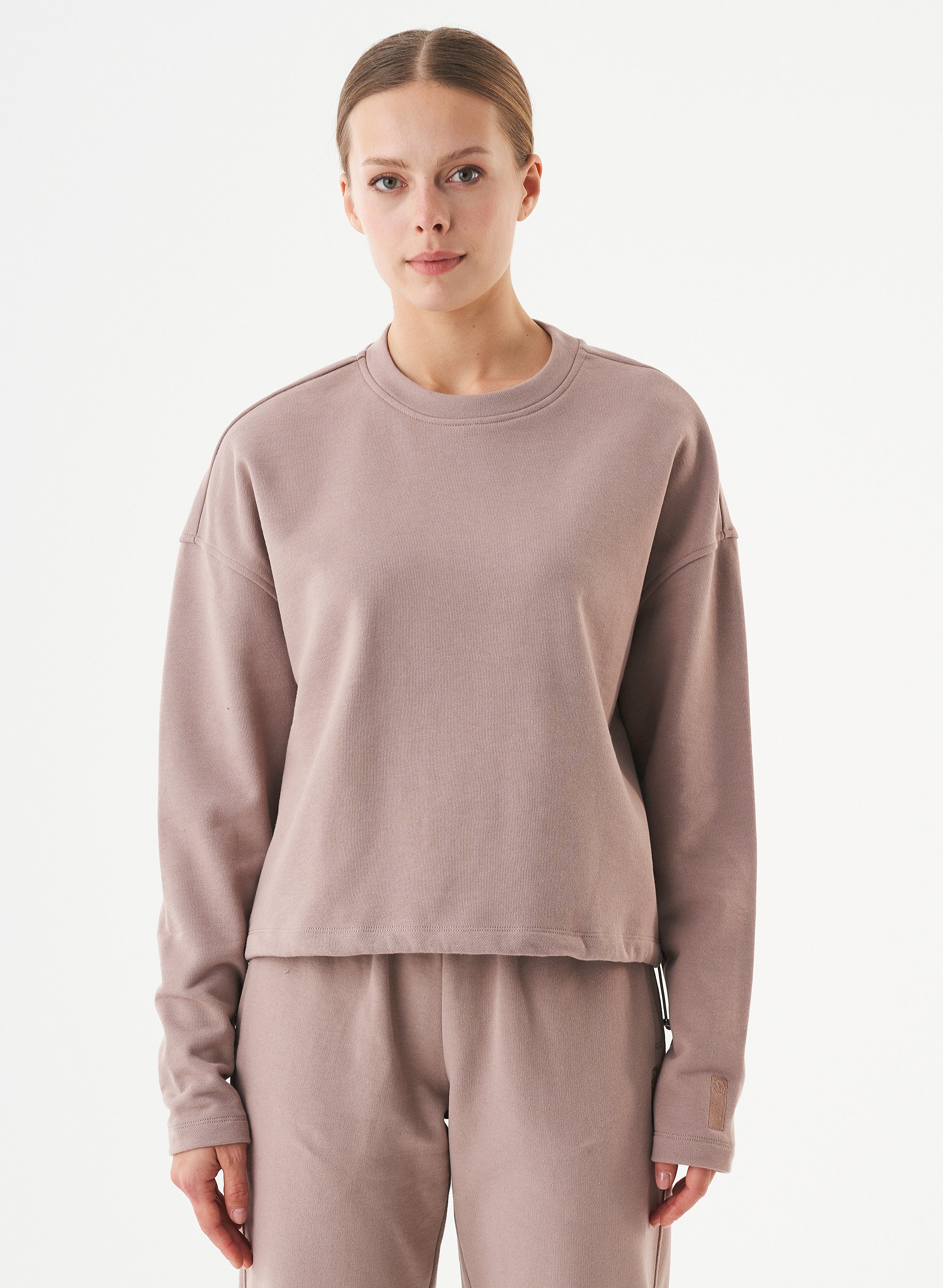 ORGANICATION Sweatshirt Seda Mocha