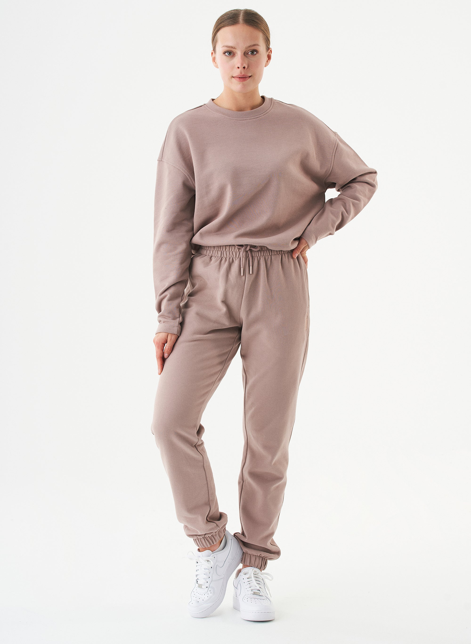 ORGANICATION Sweatshirt Seda Mocha