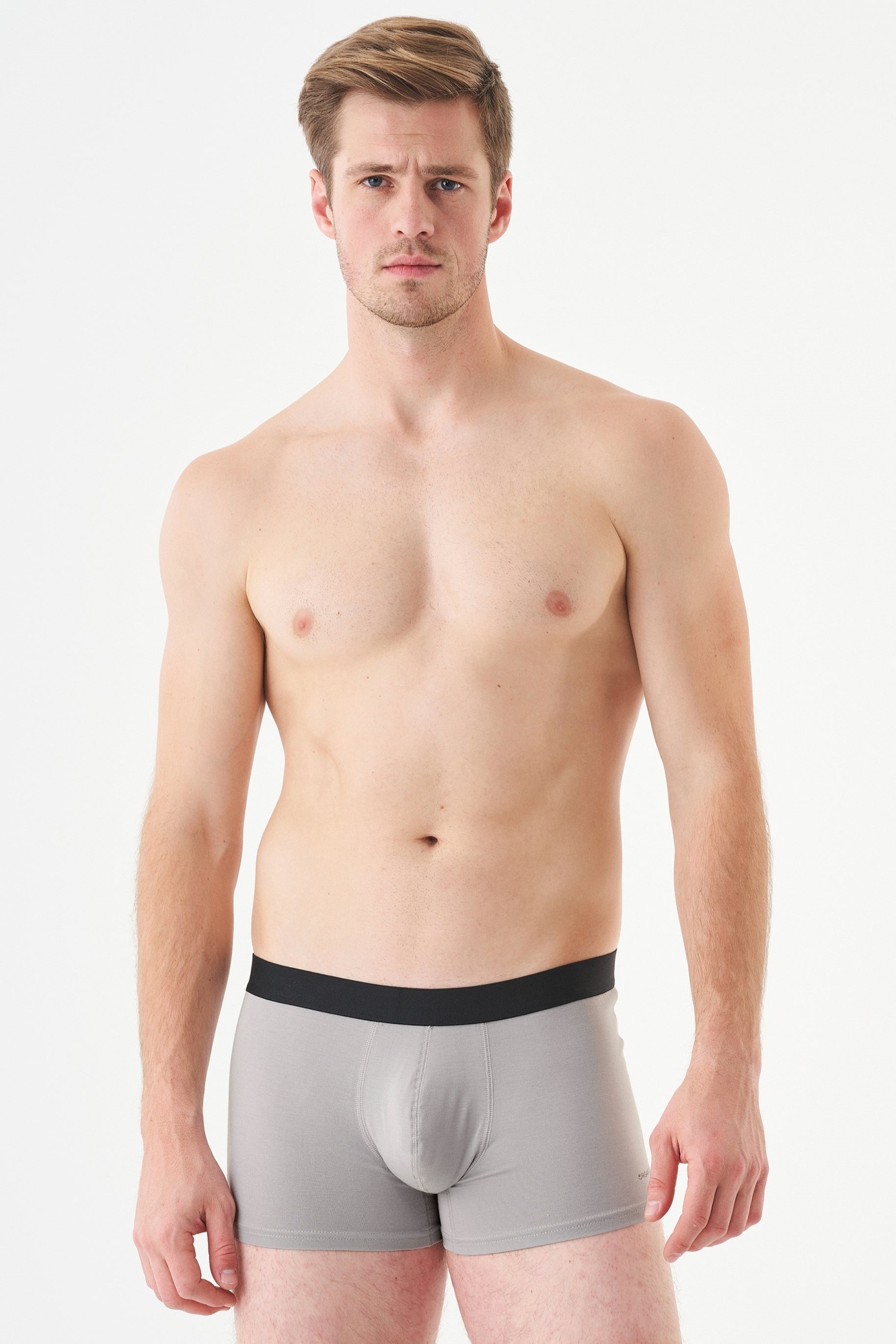 ORGANICATION Herren vegan 6er-Pack Boxershorts Bora Grey