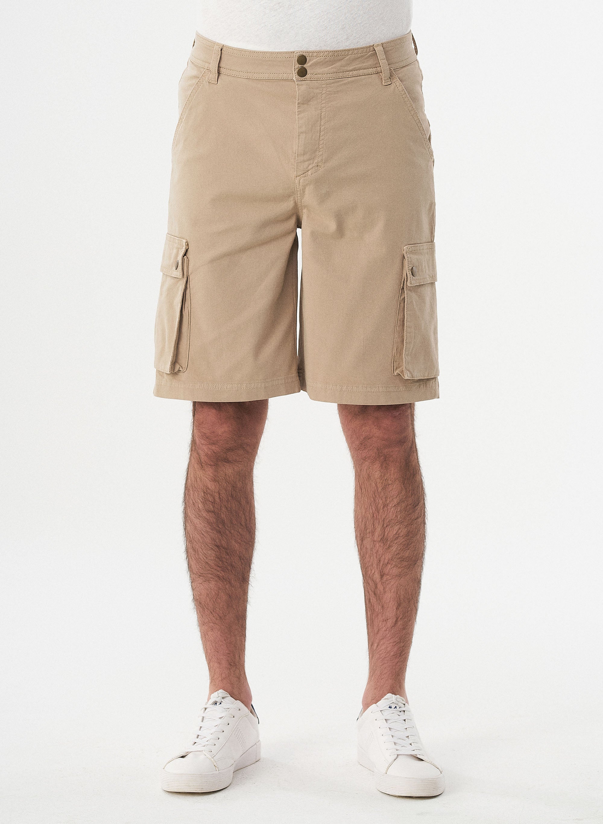 ORGANICATION Cargo Shorts Beige