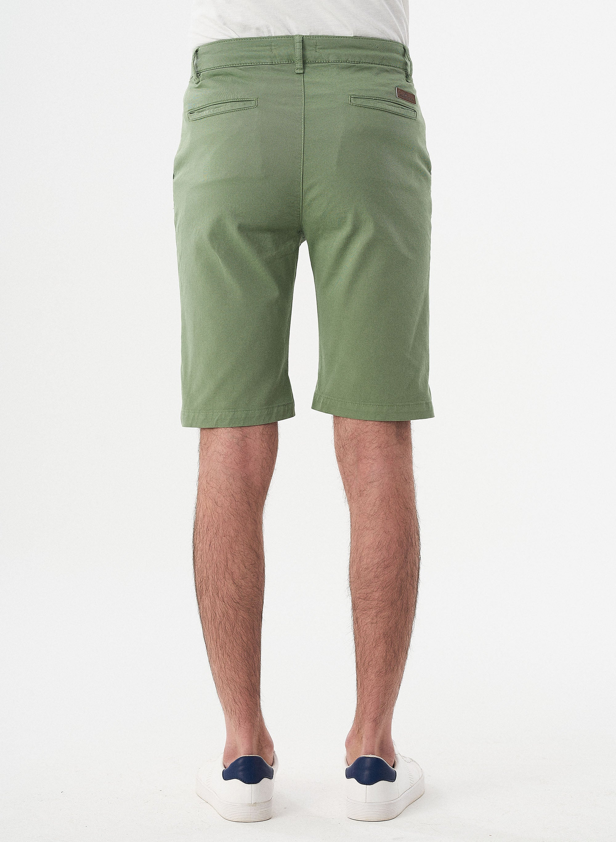 ORGANICATION Chino Shorts Organic Cotton Green