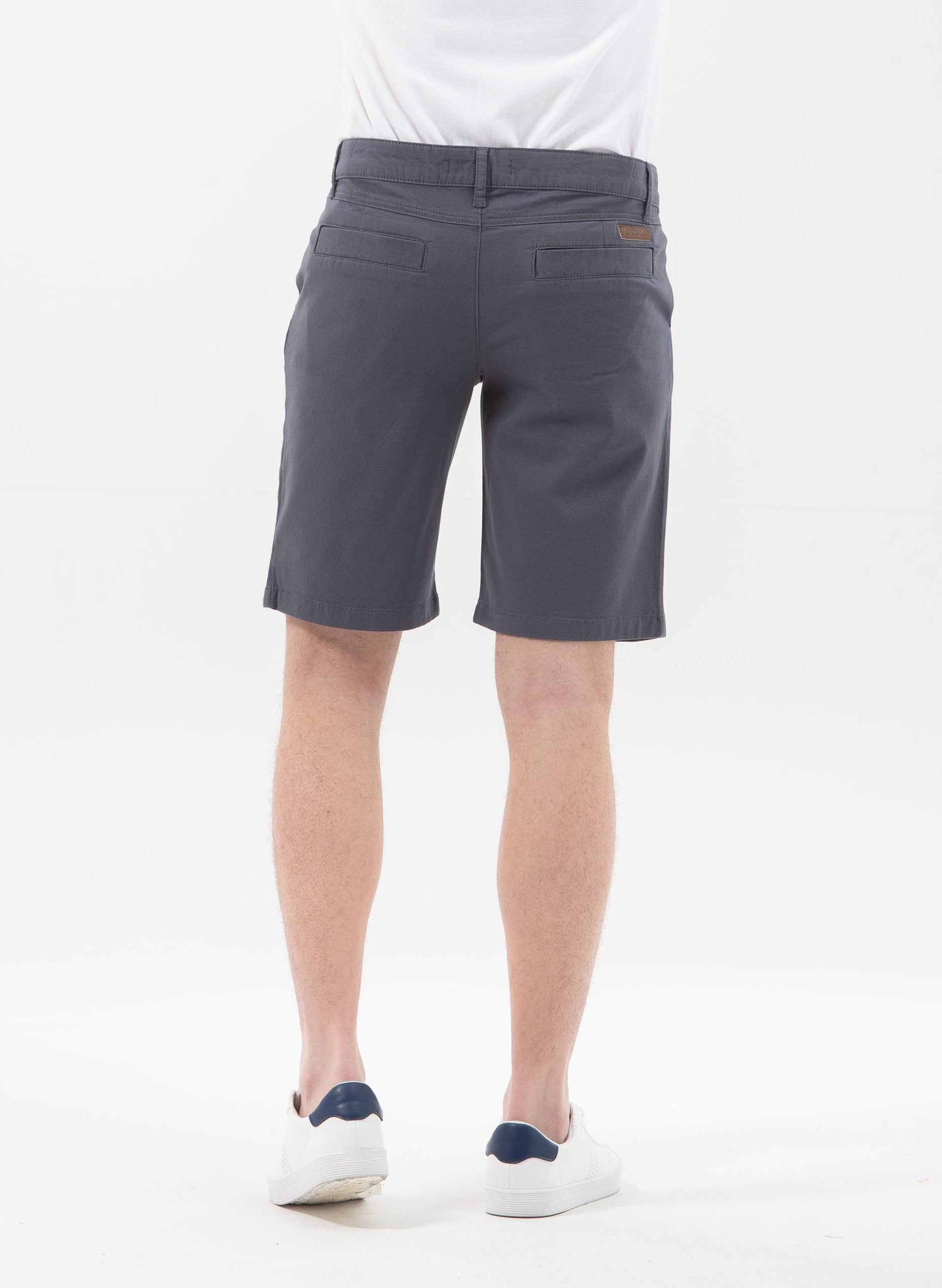 ORGANICATION Chino Shorts Dark Grey