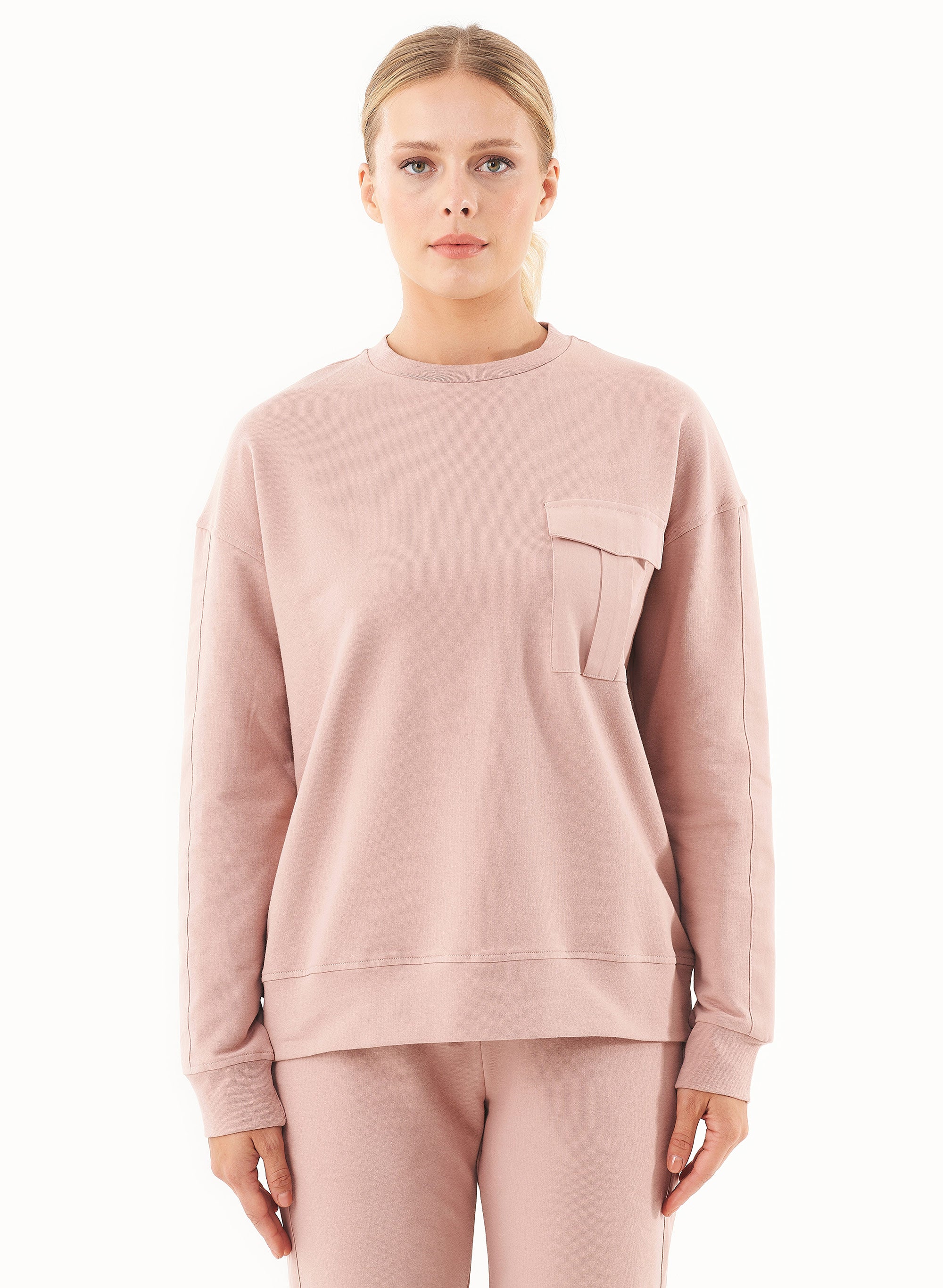 ORGANICATION Sweatshirt Organic Cotton Pink