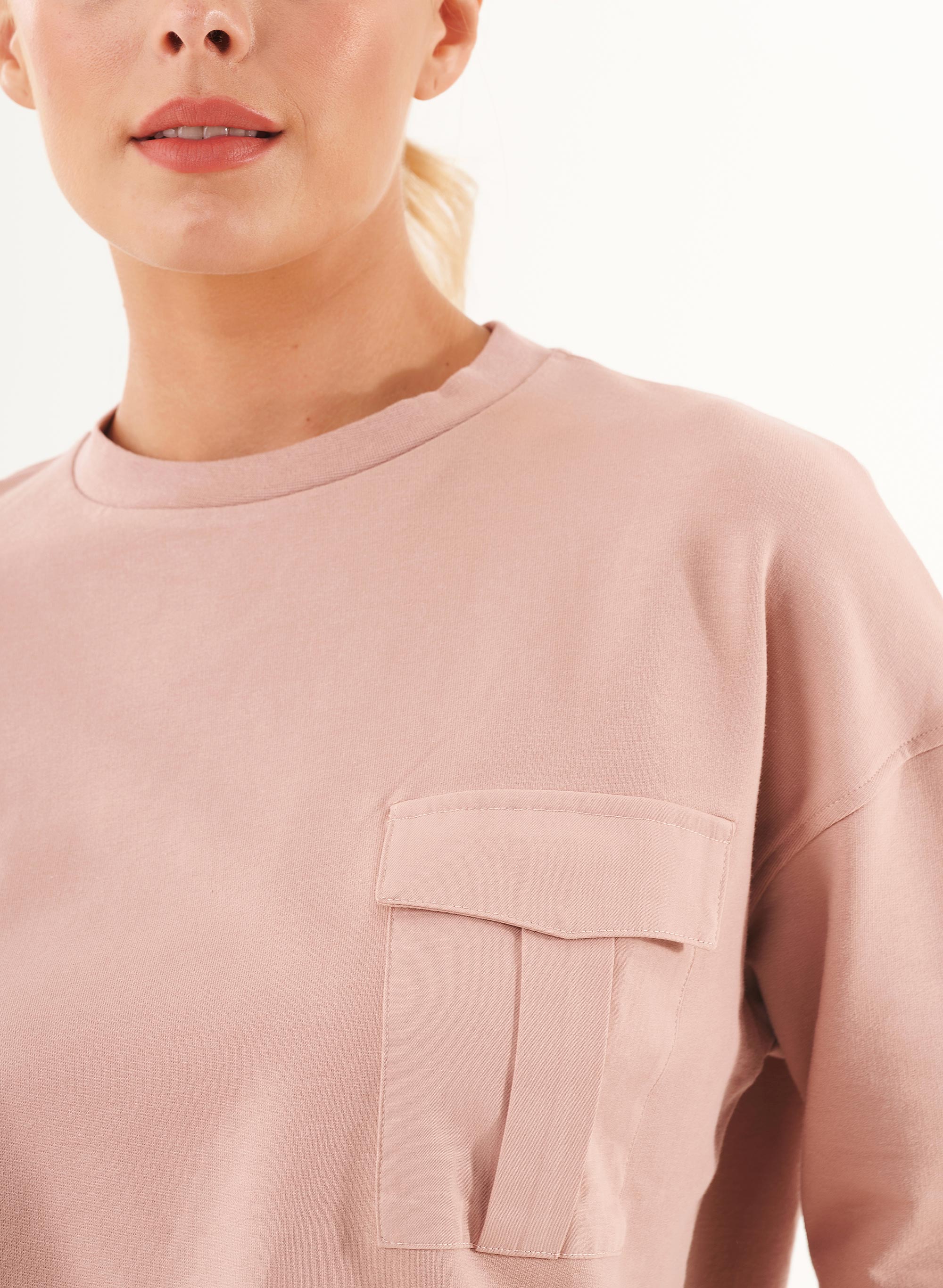 ORGANICATION Sweatshirt Organic Cotton Pink