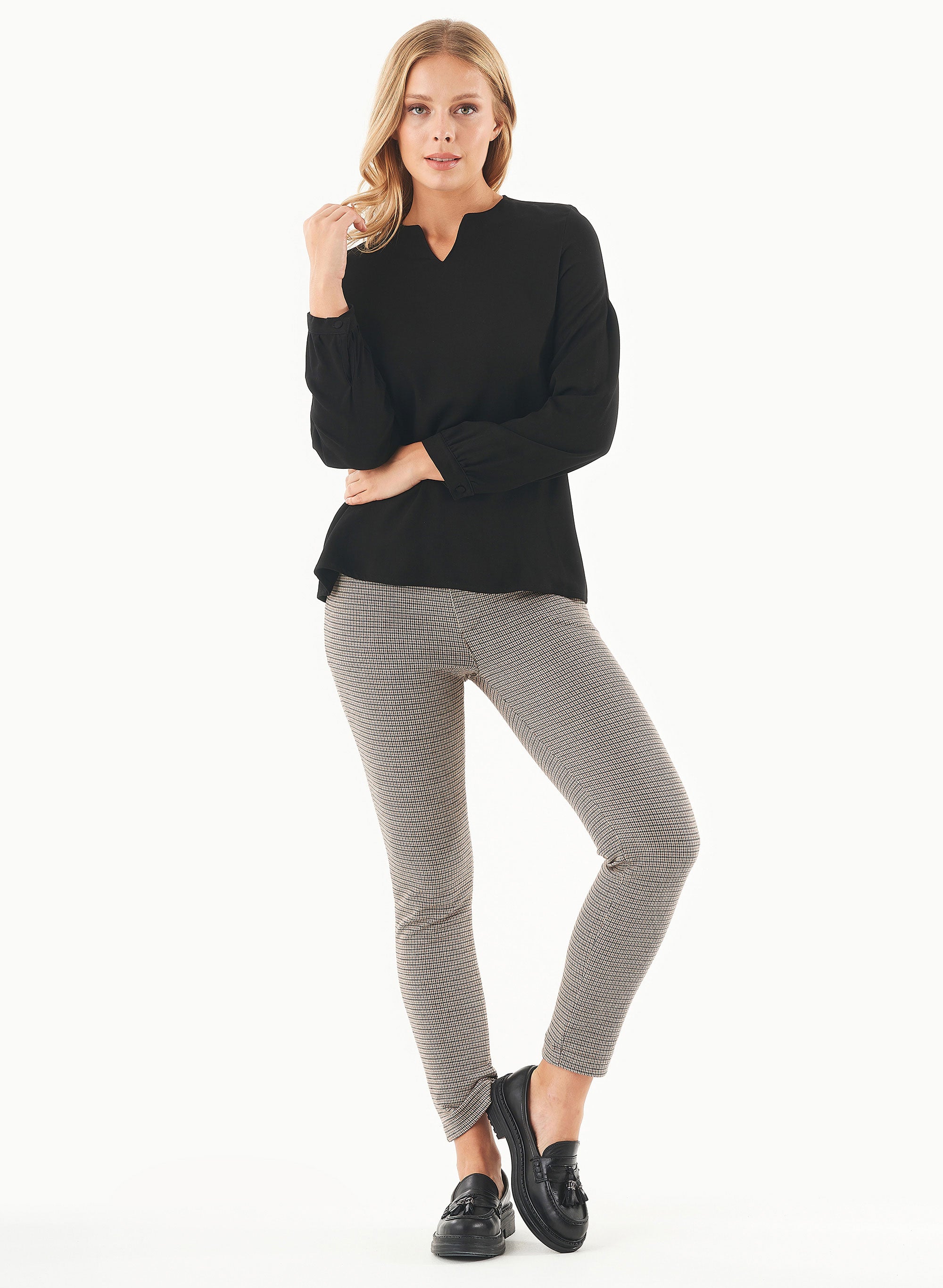 ORGANICATION Blouse Ecovero Black