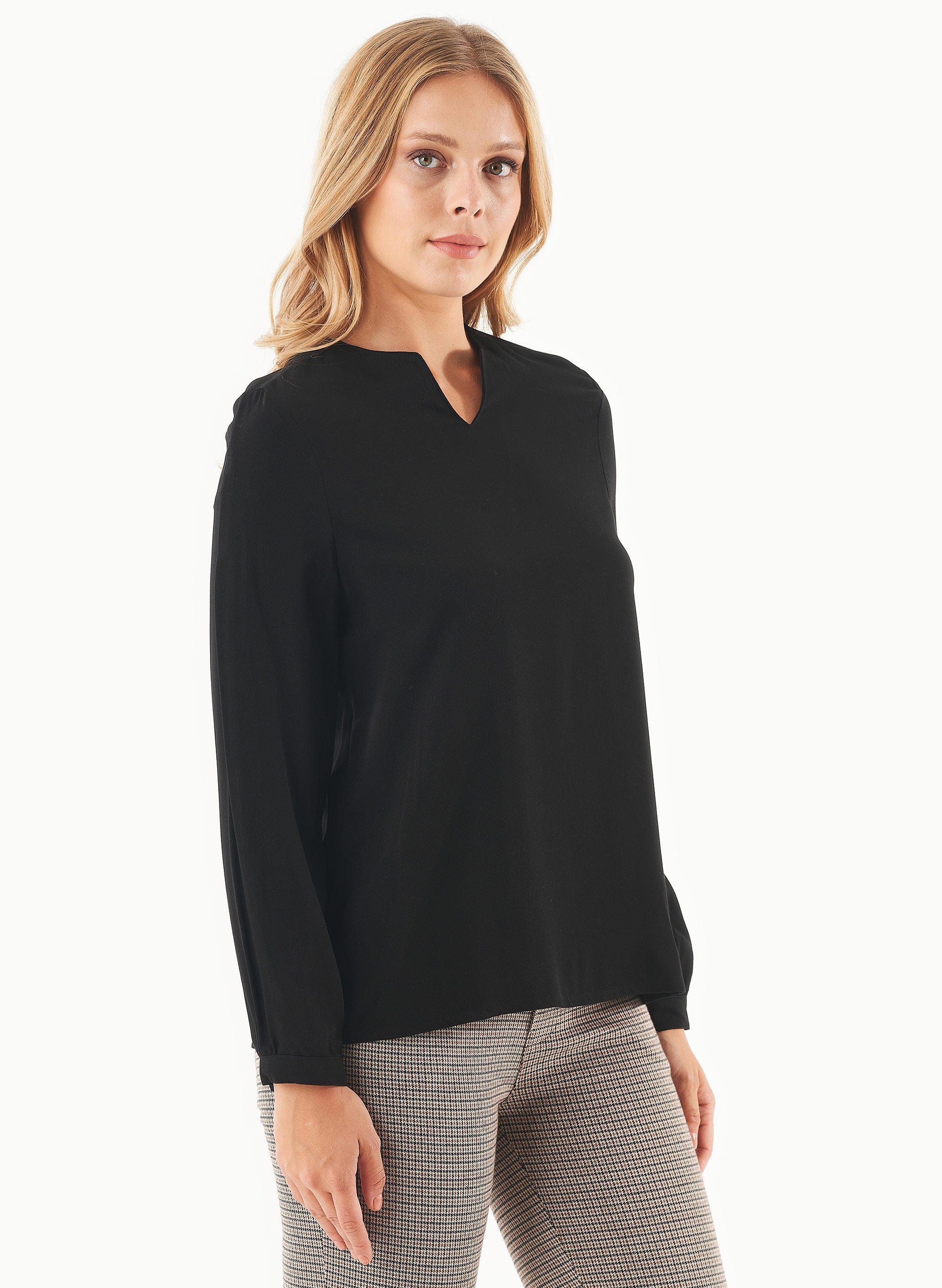 ORGANICATION Blouse Ecovero Black