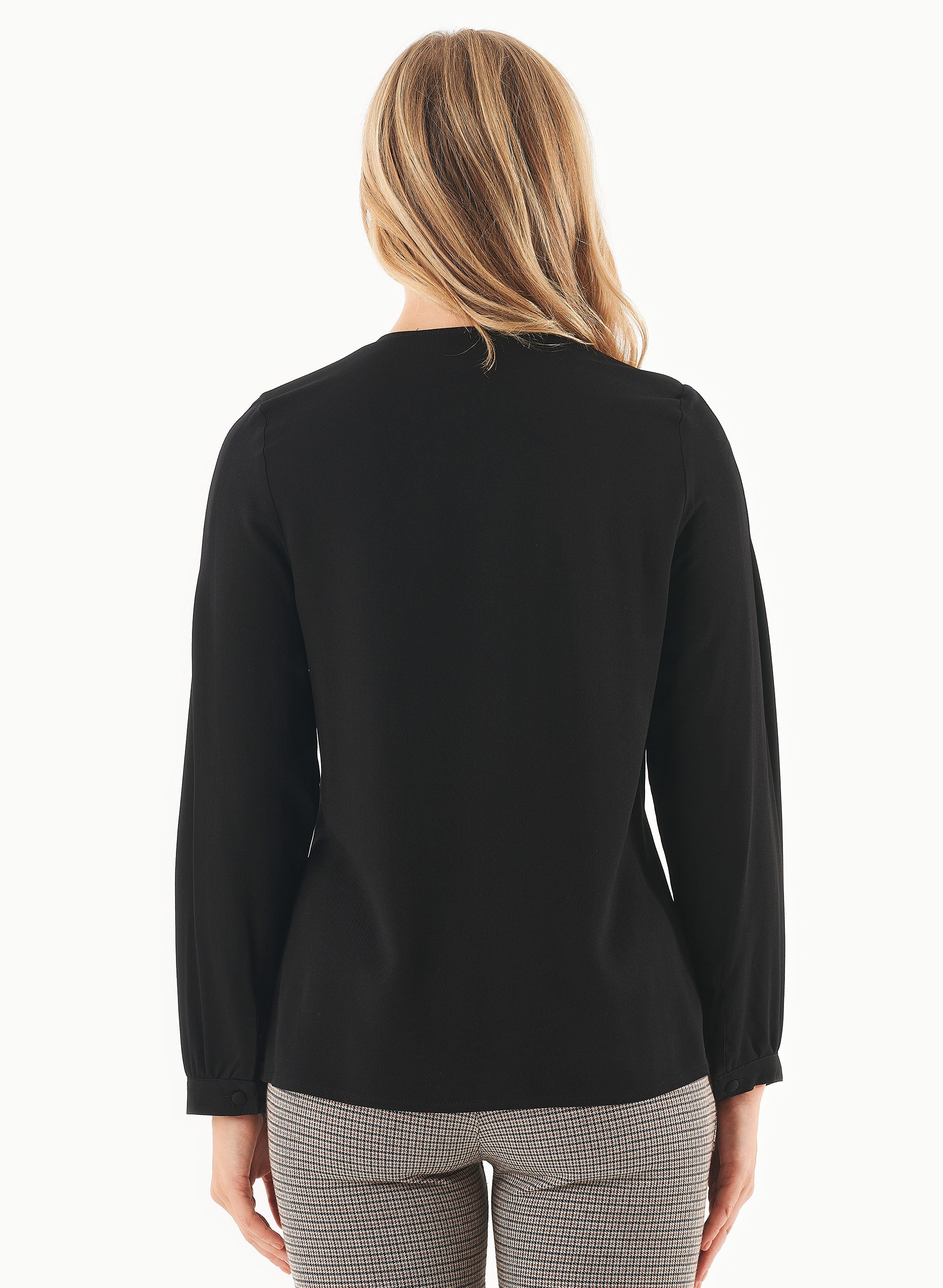 ORGANICATION Blouse Ecovero Black