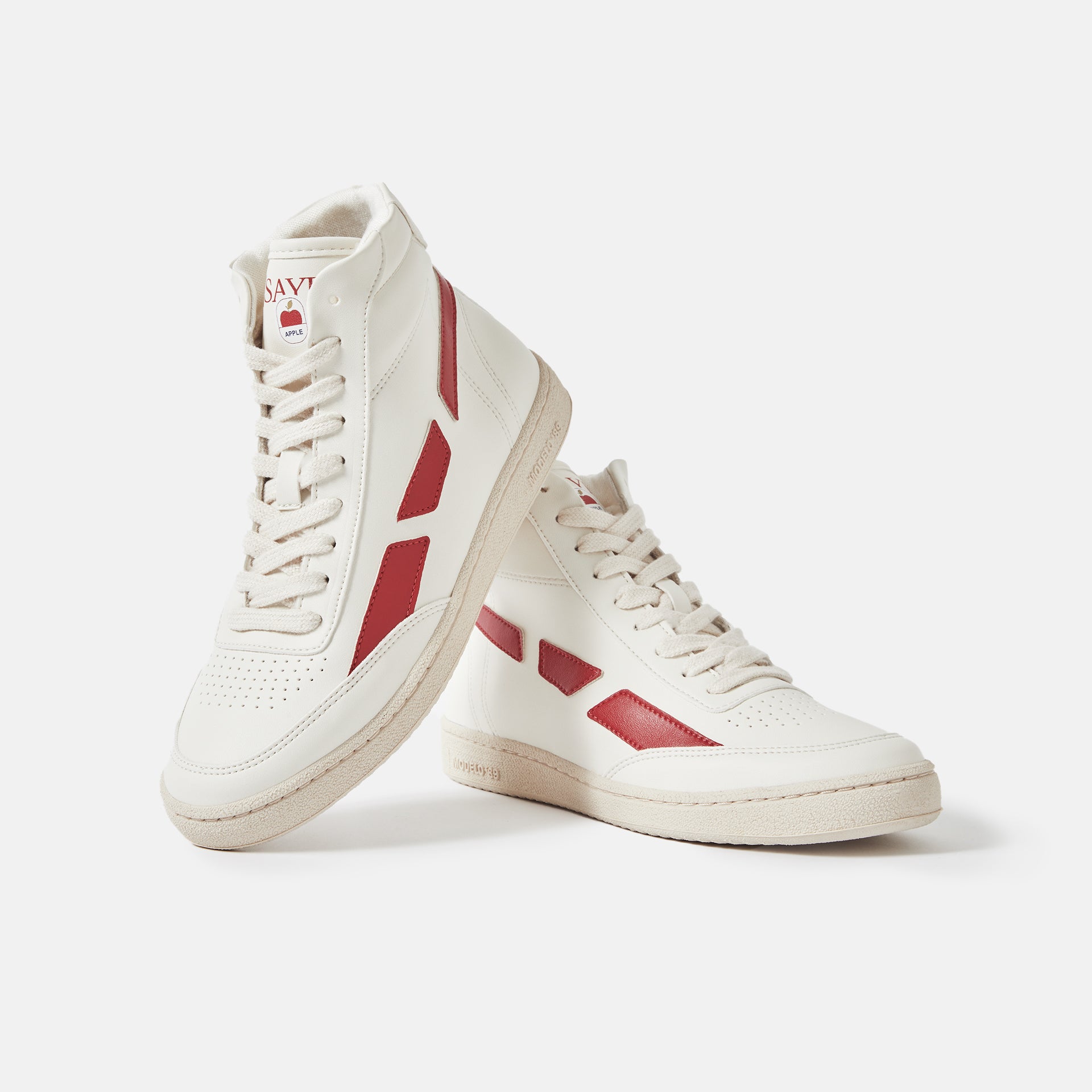 SAYE men vegan Sneaker Modelo '89 Hi Red