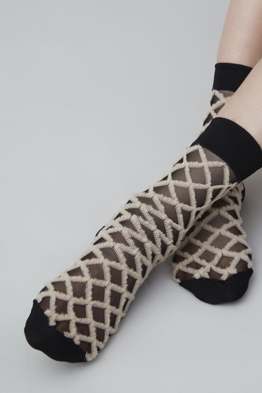 Swedish Stockings womens vegan Amelie Socks Black