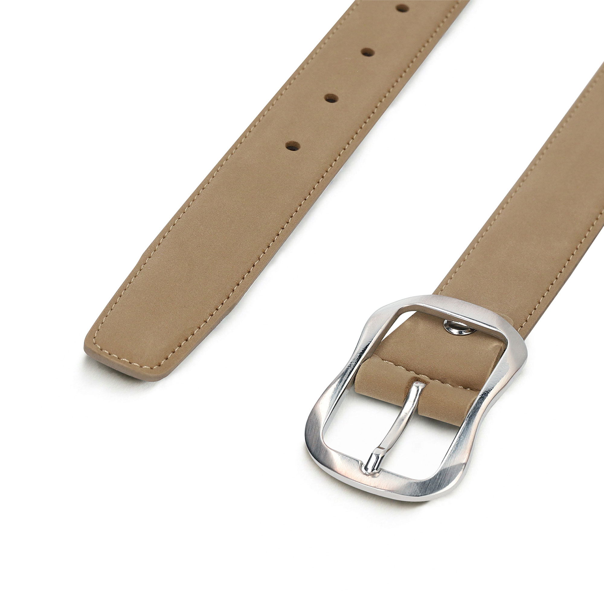NAE womens vegan Belt Espot Beige