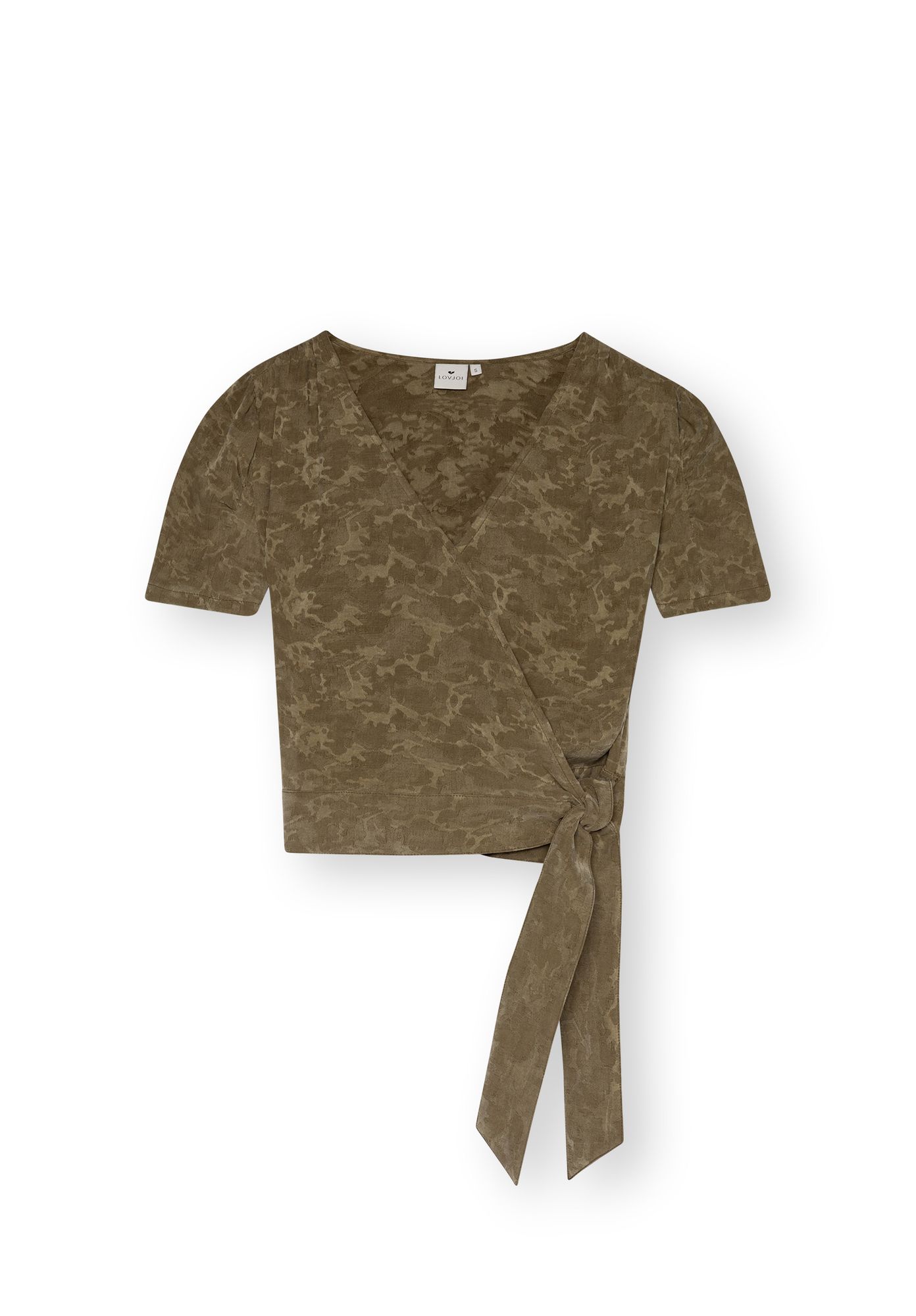 67072 - LOVJOI Damen vegan Bluse Siluri Tencel Olivia 67072 - LOVJOI Damen vegan Bluse Siluri Tencel Olivia