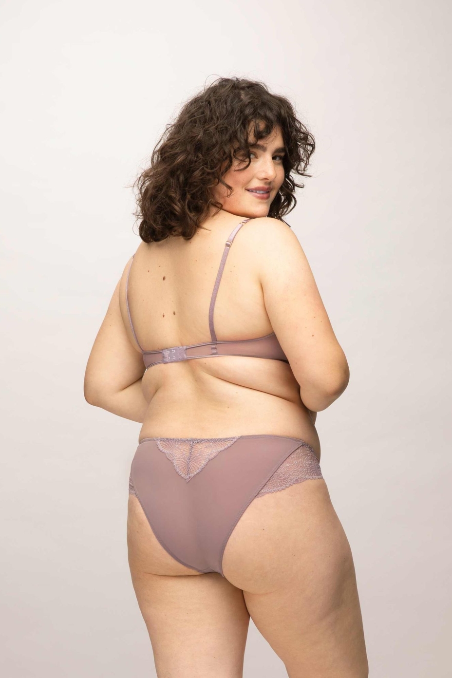 LOVJOI womens vegan Panties Grandiflora Soft Lilac