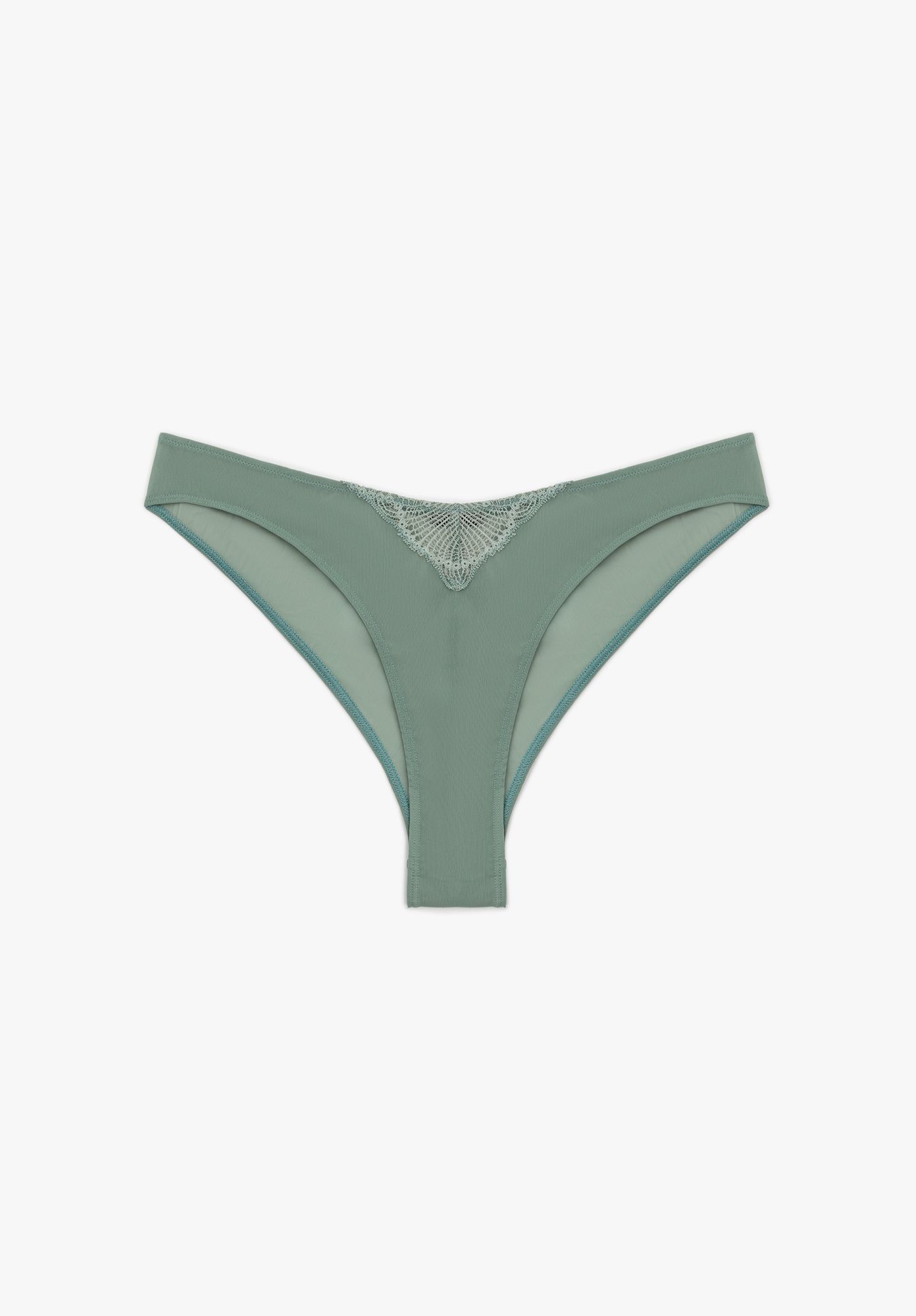 LOVJOI womens vegan Slip Babiana Cool Green