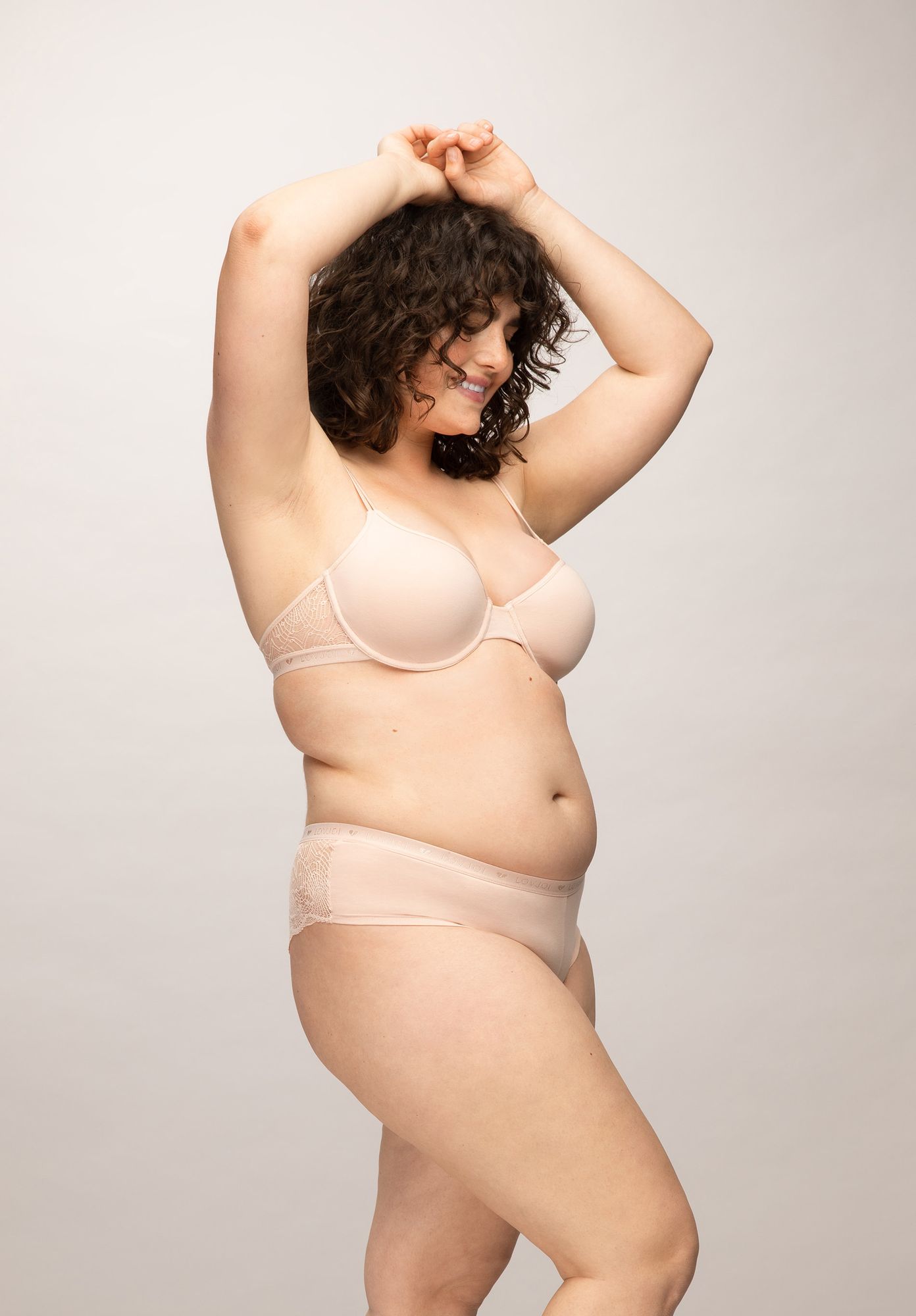 LOVJOI womens vegan Bra Windflower Rose