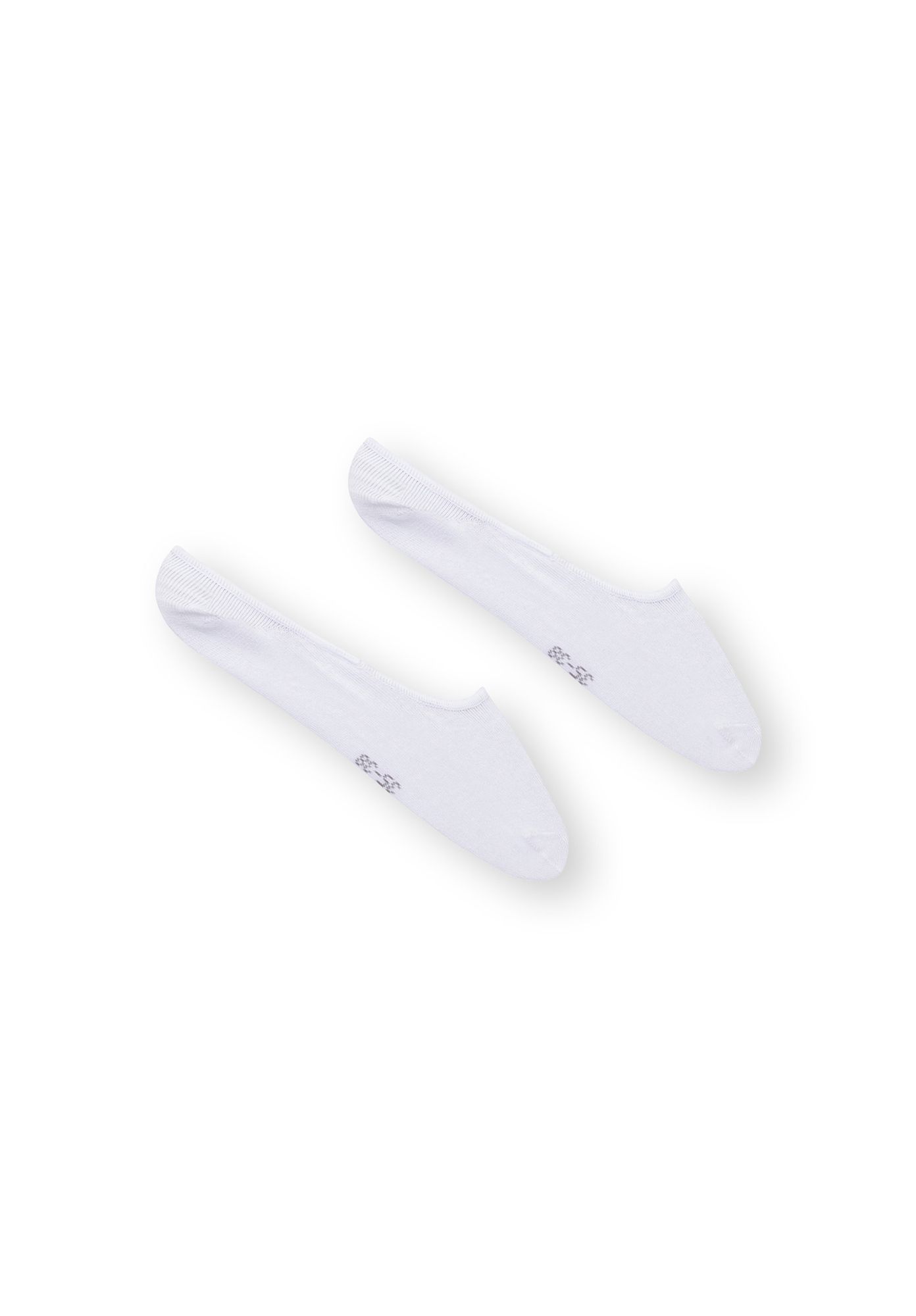 ThokkThokk 3 Pack No Show Socks White