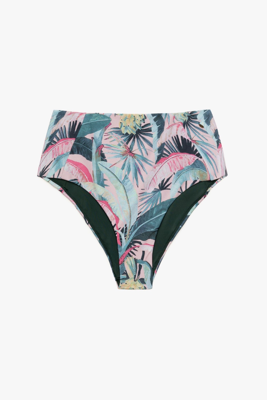 LOVJOI womens vegan Bikini Slip Kalmia Botanical Garden Light