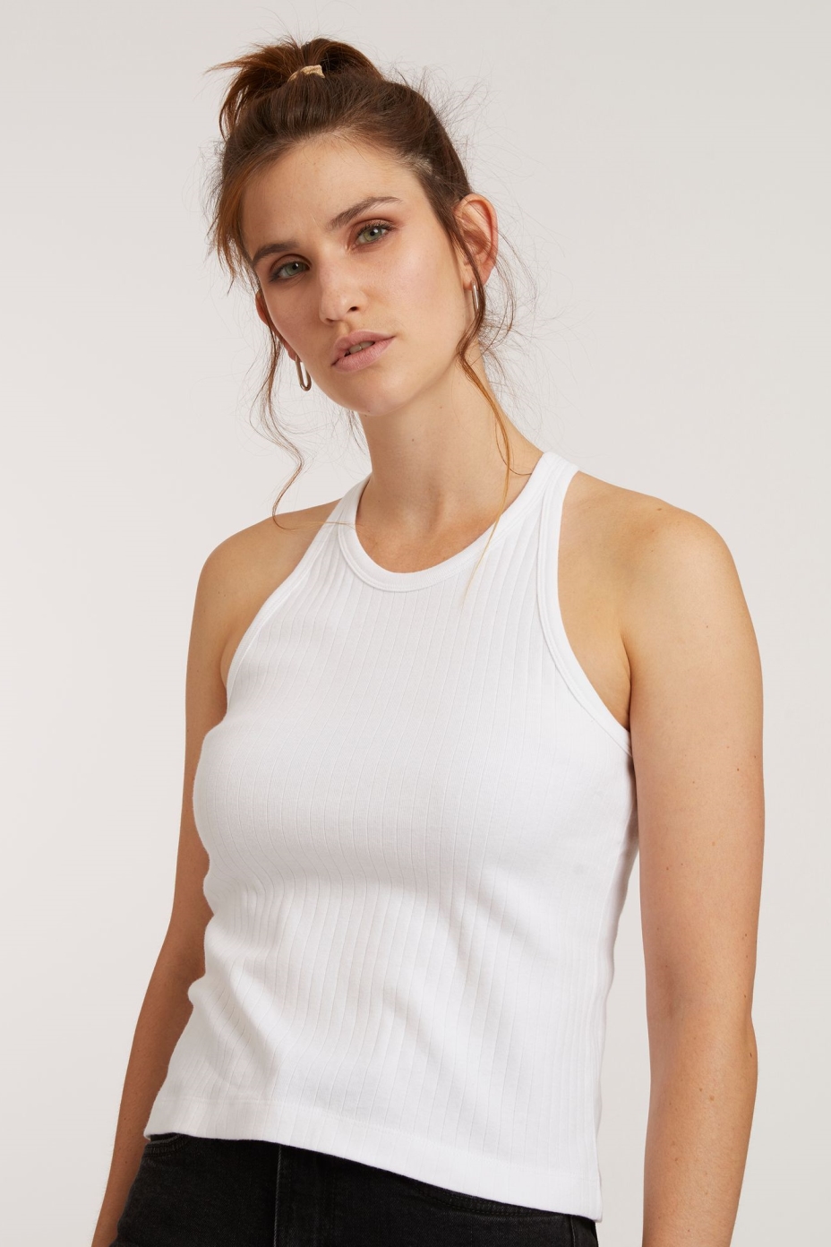 ThokkThokk womens vegan Tank Top White