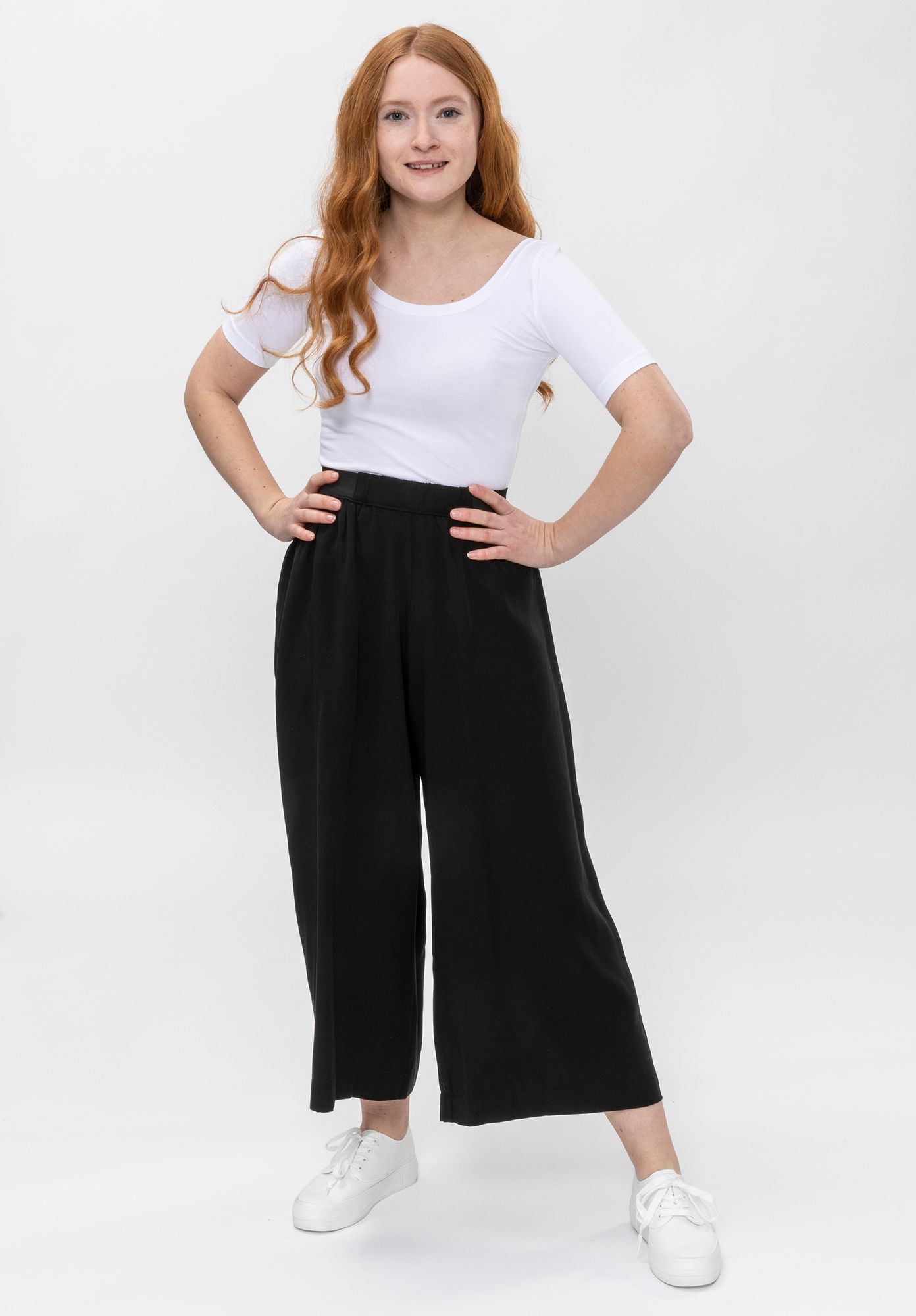 LOVJOI womens vegan Pants Tavira Black