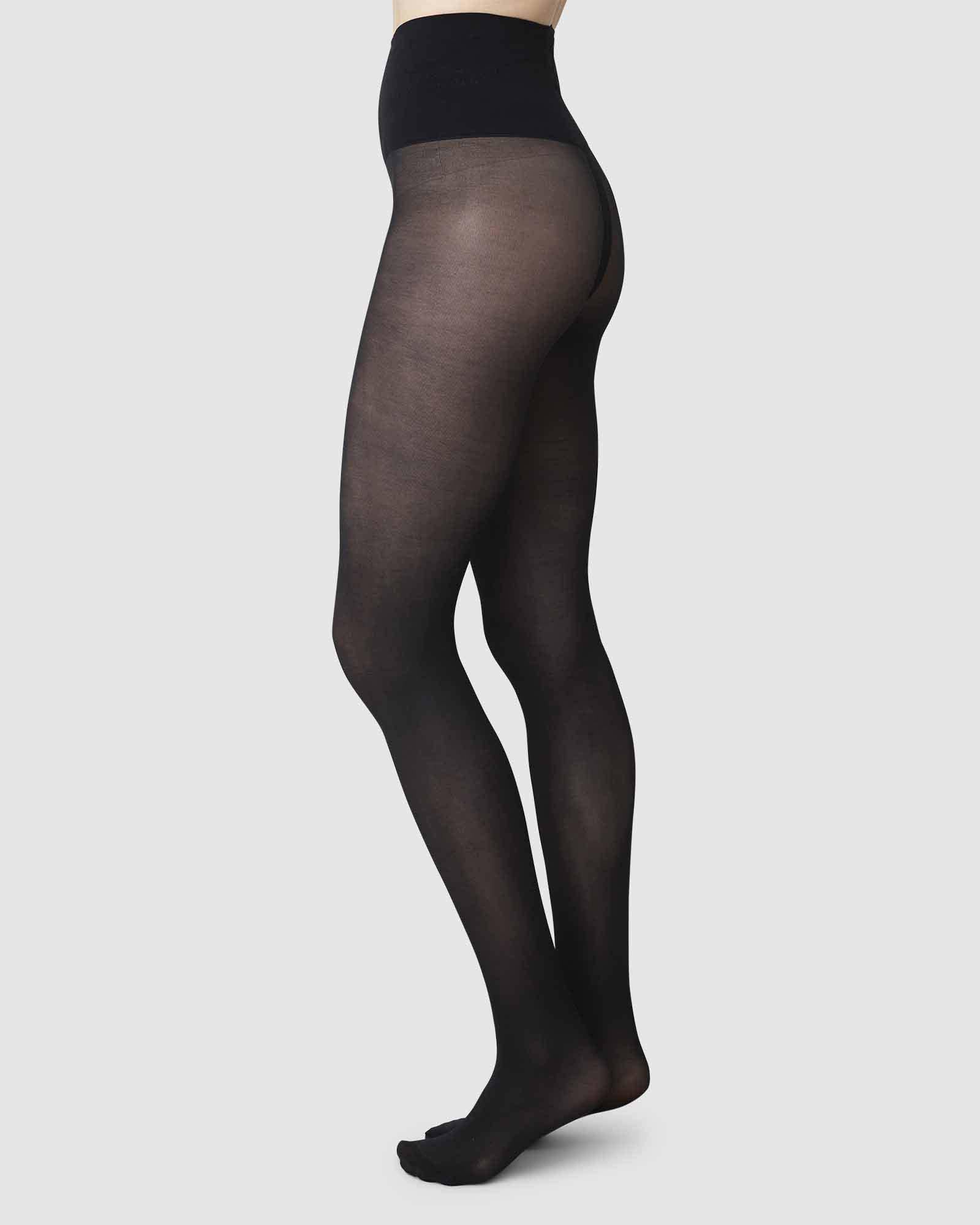 69489 - Damen vegan Strumpfhose Lois Rip Resistant Schwarz 69489 - Damen vegan Strumpfhose Lois Rip Resistant Schwarz
