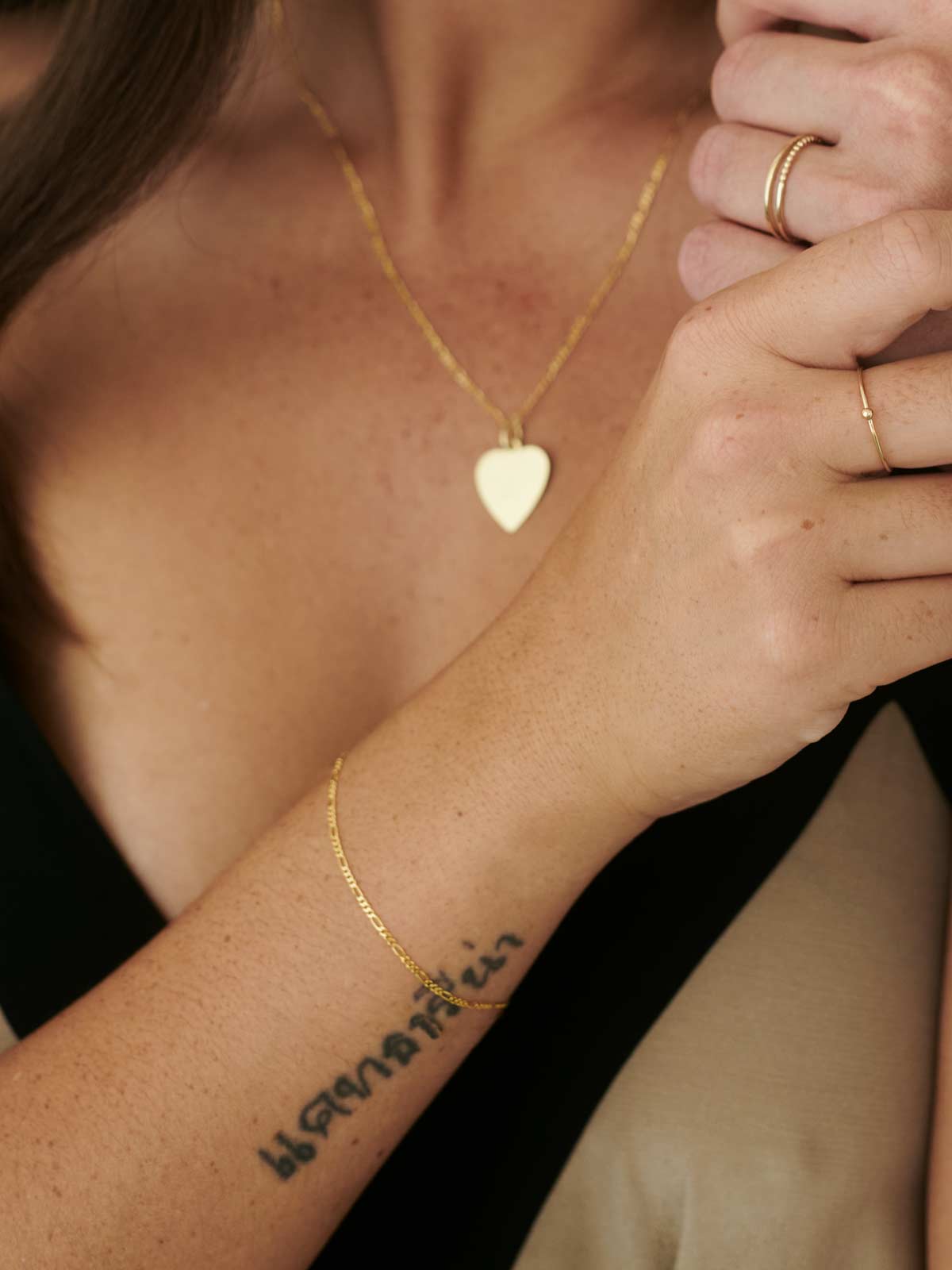 Dear Darling Berlin womens vegan Bracelet The Flawless 14k Real Gold