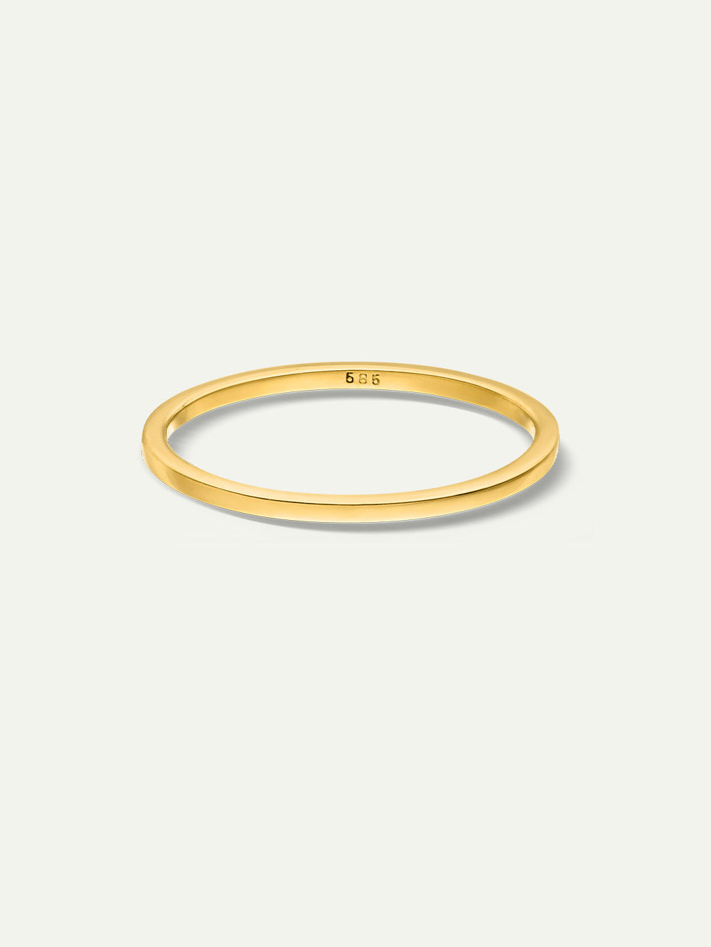 Dear Darling Berlin womens vegan Ring Ignite 14k Real Gold 14k Yellow Gold