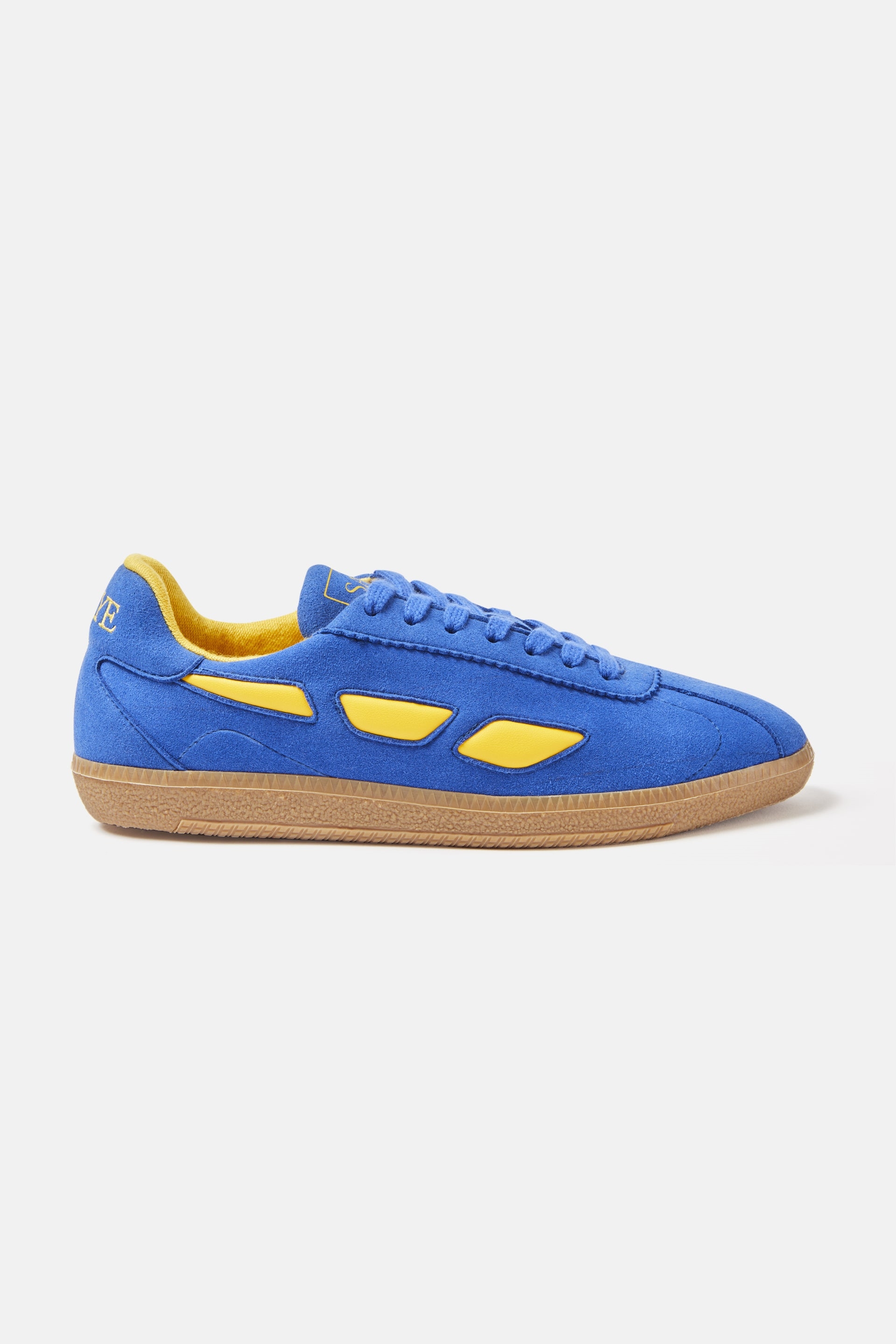 Image of SAYE mannen vegan Sneakers Modelo '70 Vegan Blauw & Geel