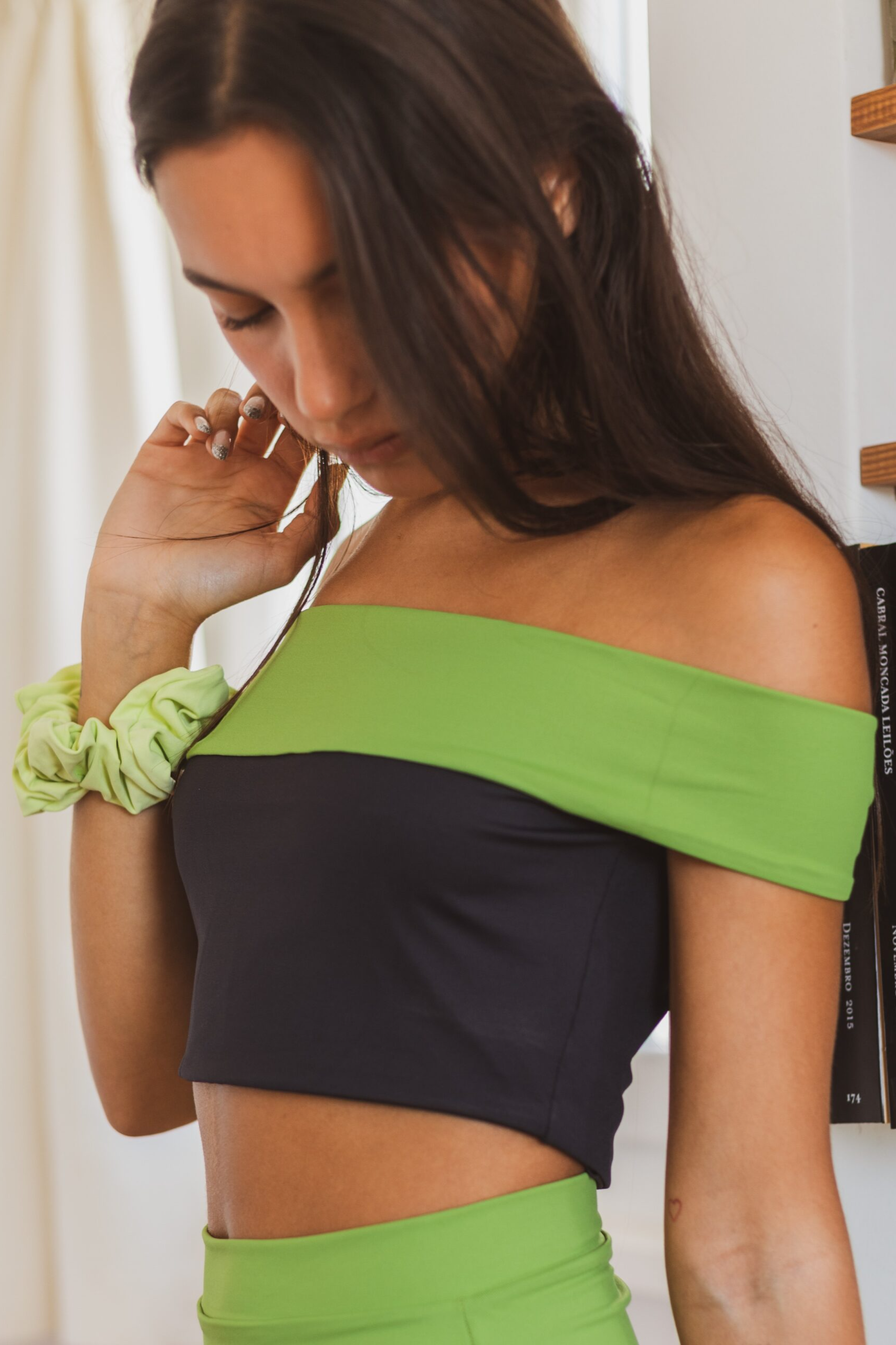 Vanilla Sand Damen vegan Bikinioberteil Amazona Avocado GrÃ¼n