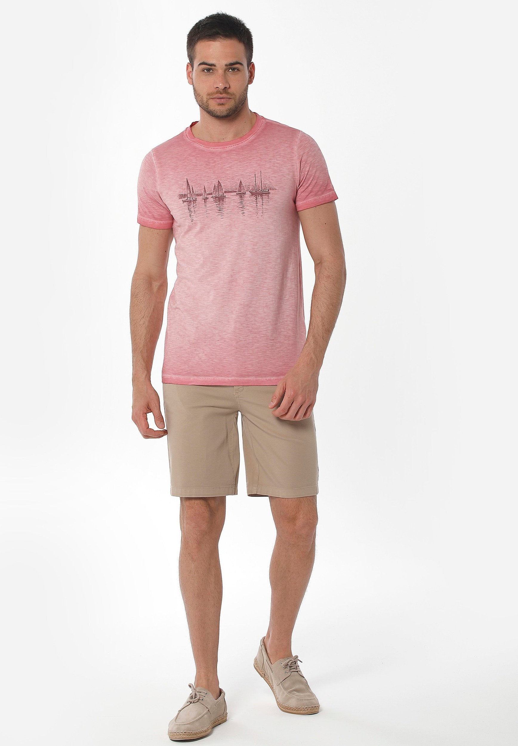 ORGANICATION men vegan Shorts Five Pocket Beige