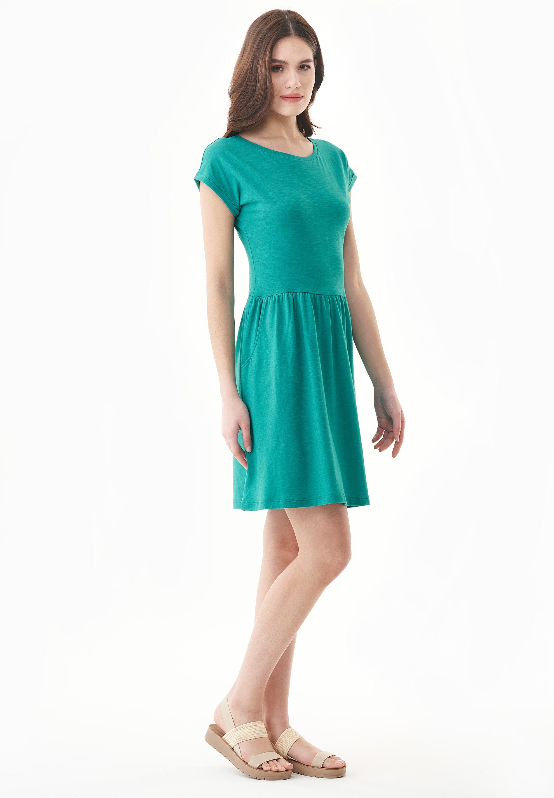 chloe notch jersey midi dress Chloe Peached Jersey One Shoulder Midi Dress - Black main image 1