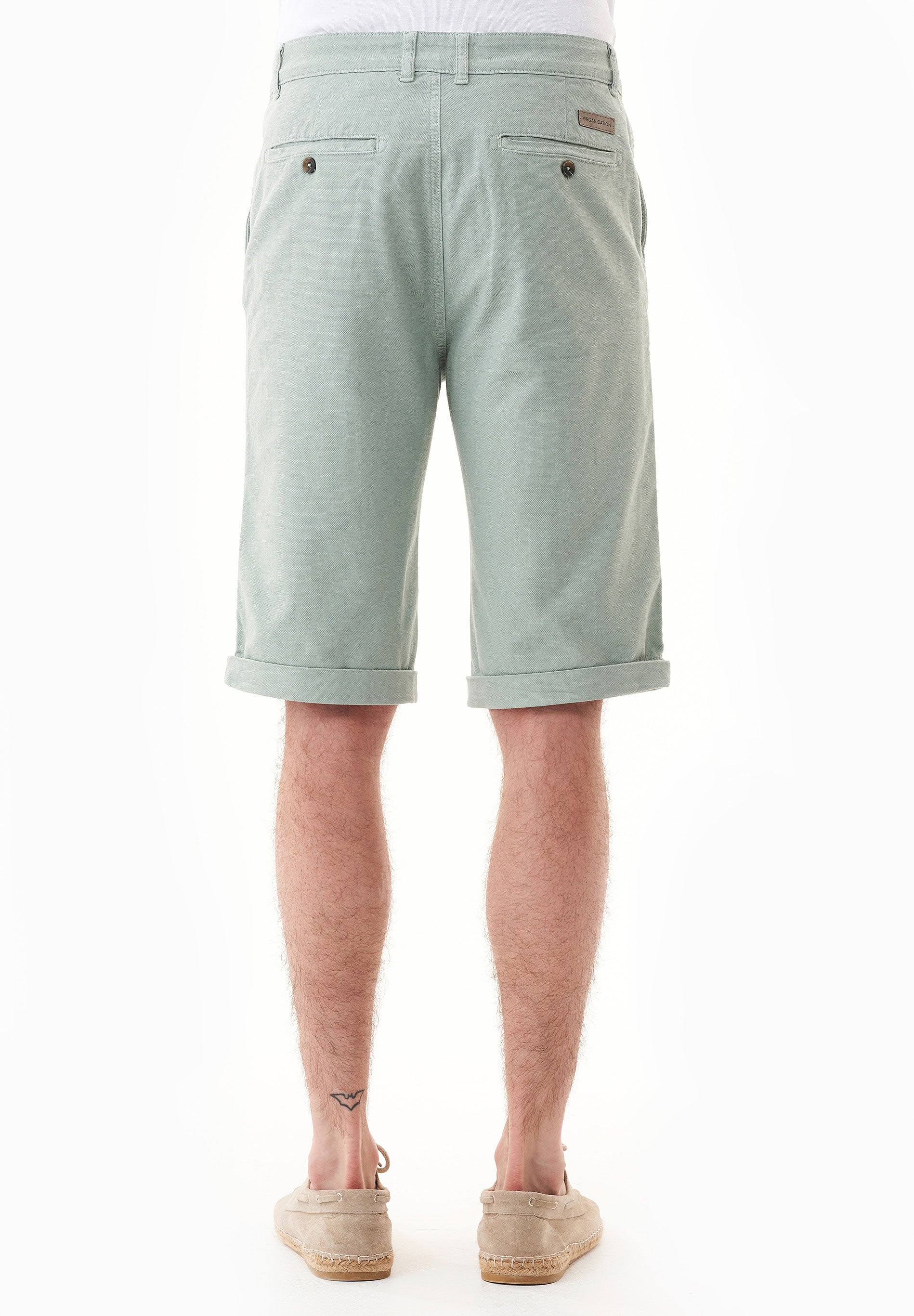 ORGANICATION men vegan Shorts Haze Blue