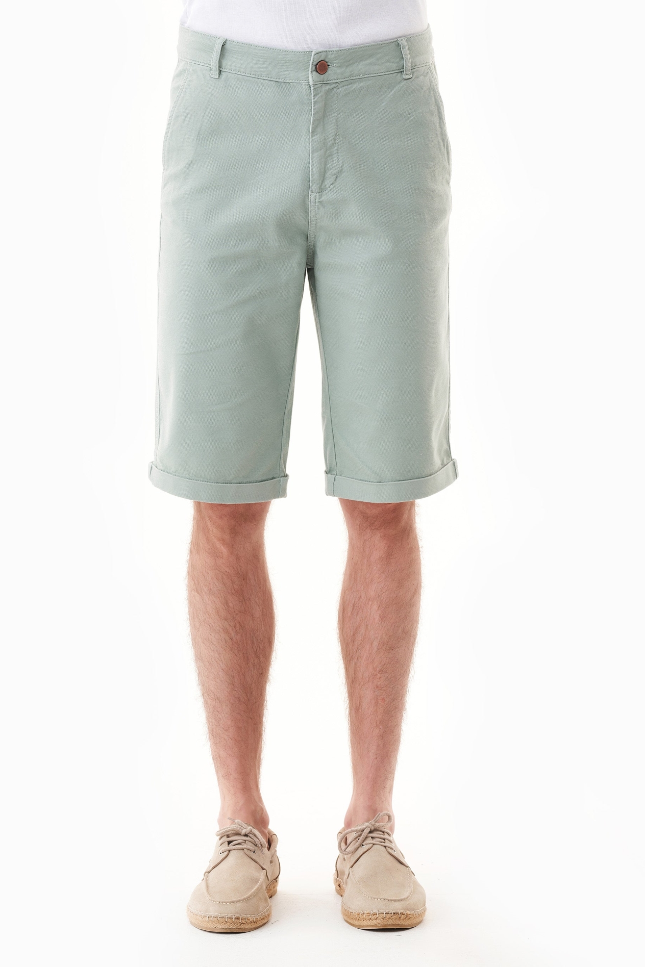 ORGANICATION Herren vegan Shorts Dunstblau