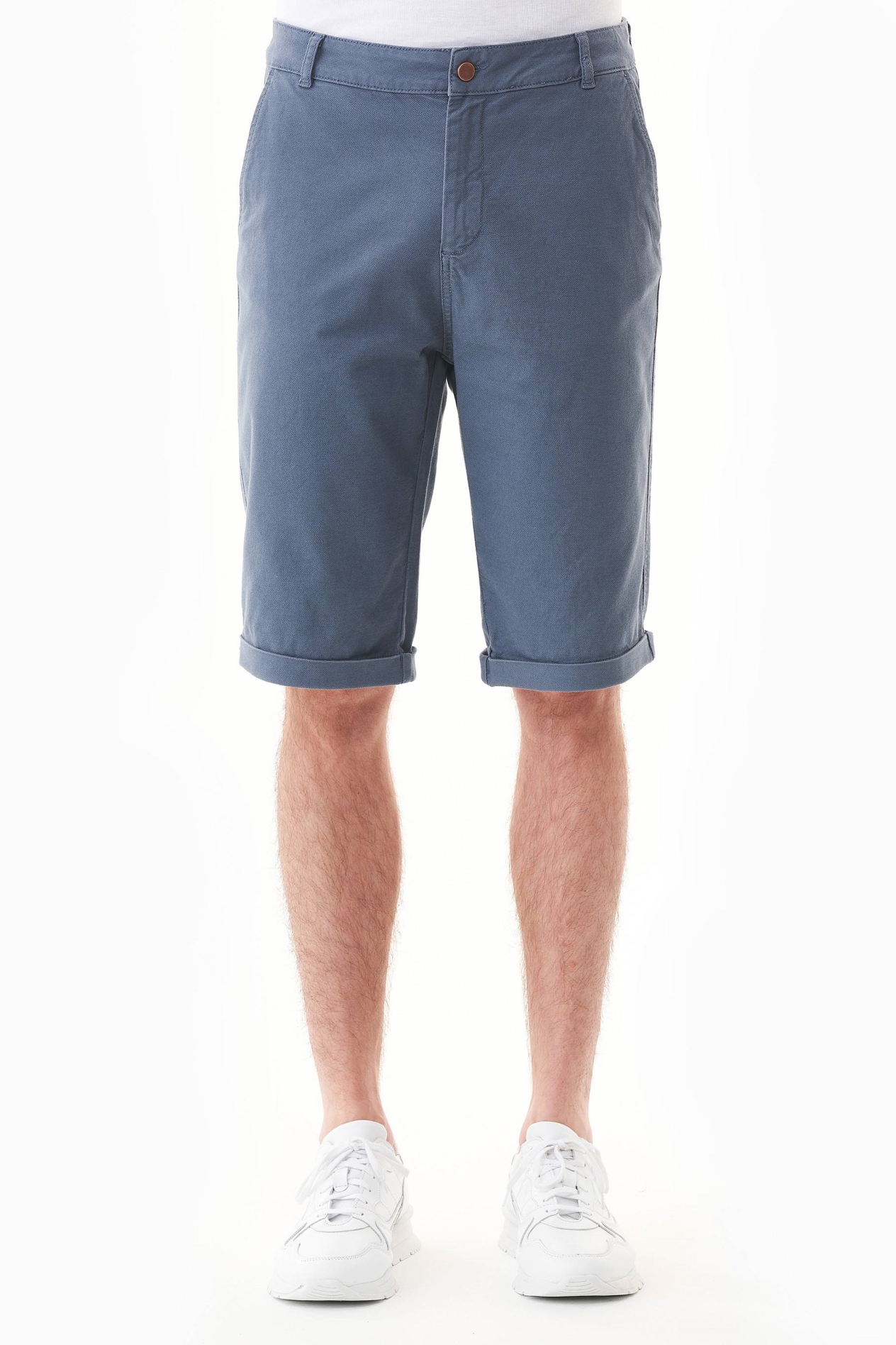 ORGANICATION Herren vegan Shorts Vintage Blau