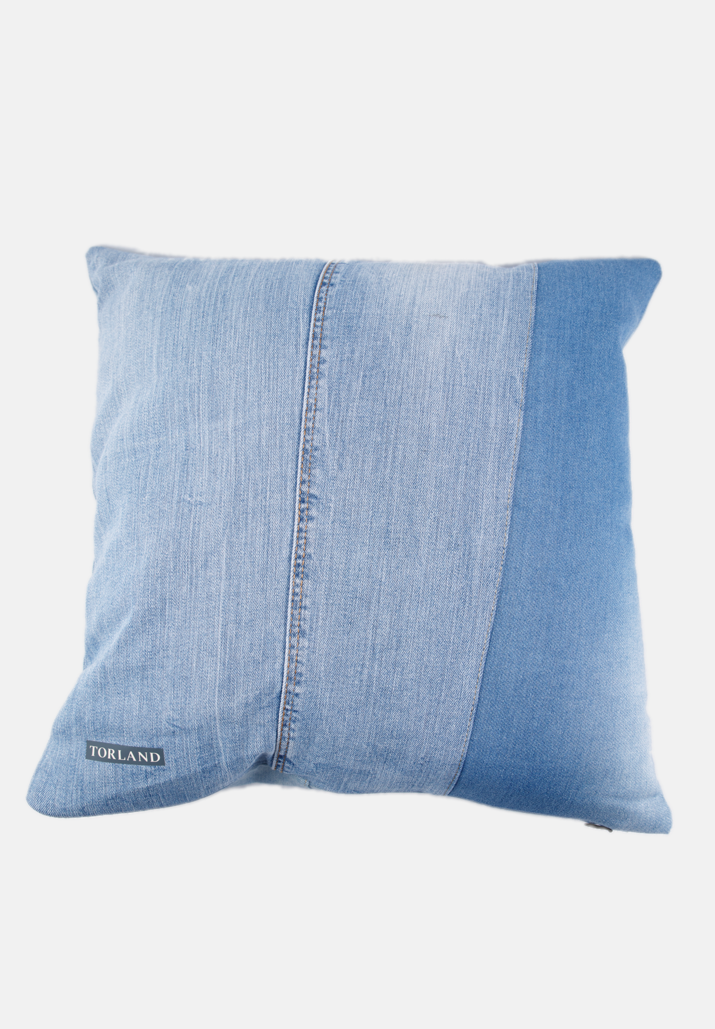 TORLAND Kissen Upcycled Kisan Denim Blau