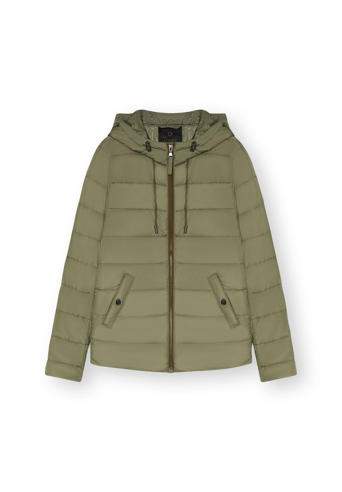 ThokkThokk womens vegan Jacket Classic Deep Lichen Green
