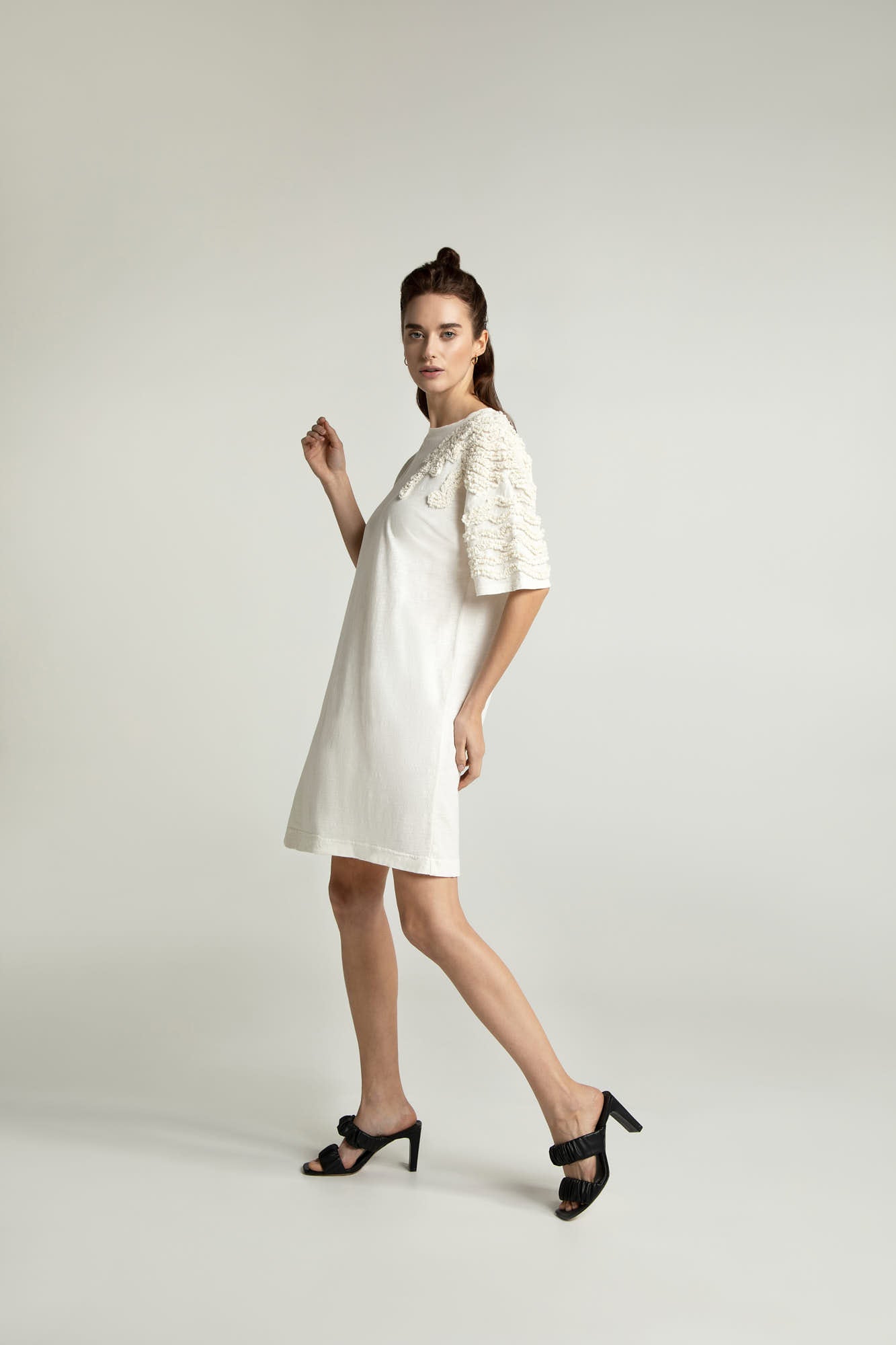 Lovjoi womens vegan Dress Elouise White Birch