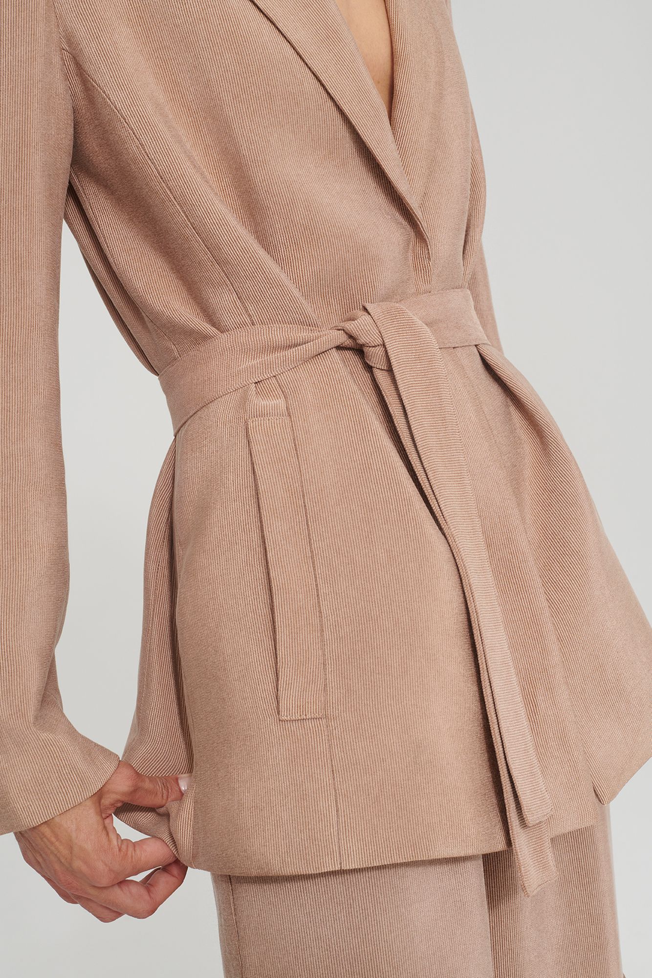Lovjoi womens vegan Blazer Jilli Rosewood