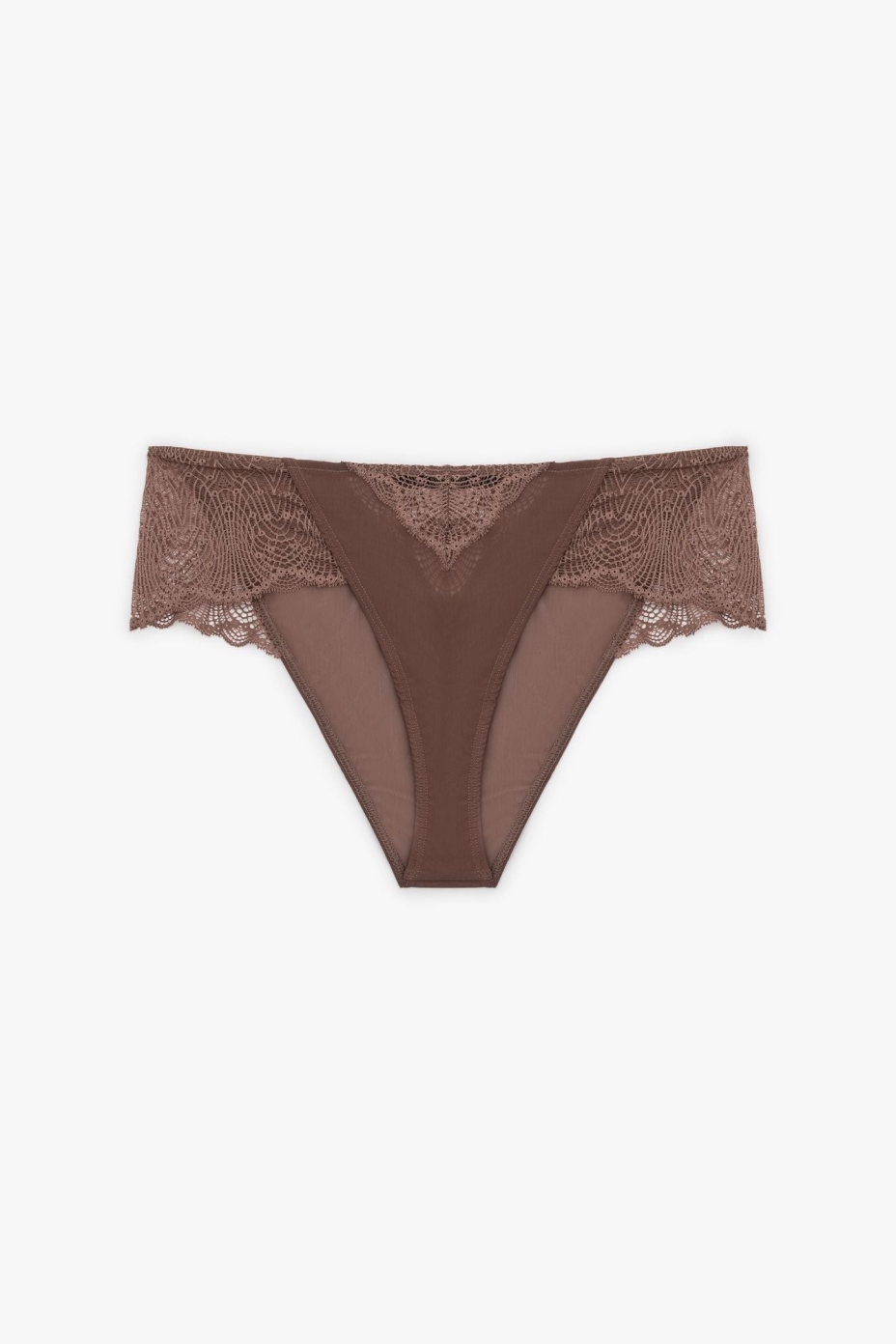 Lovjoi womens vegan Briefs Grandiflora Warm Brown